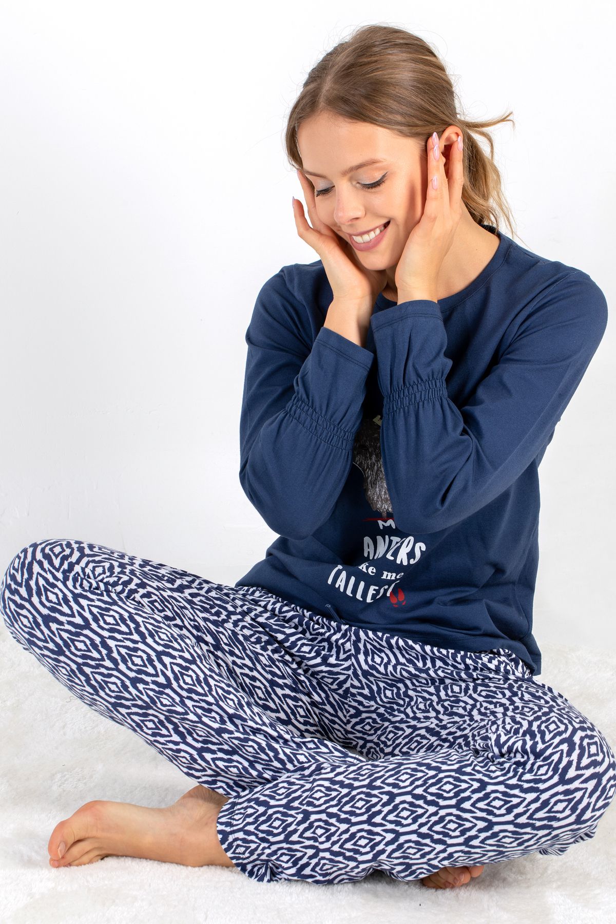 Doremi-Pajama Set - Dark blue - Graphic 1