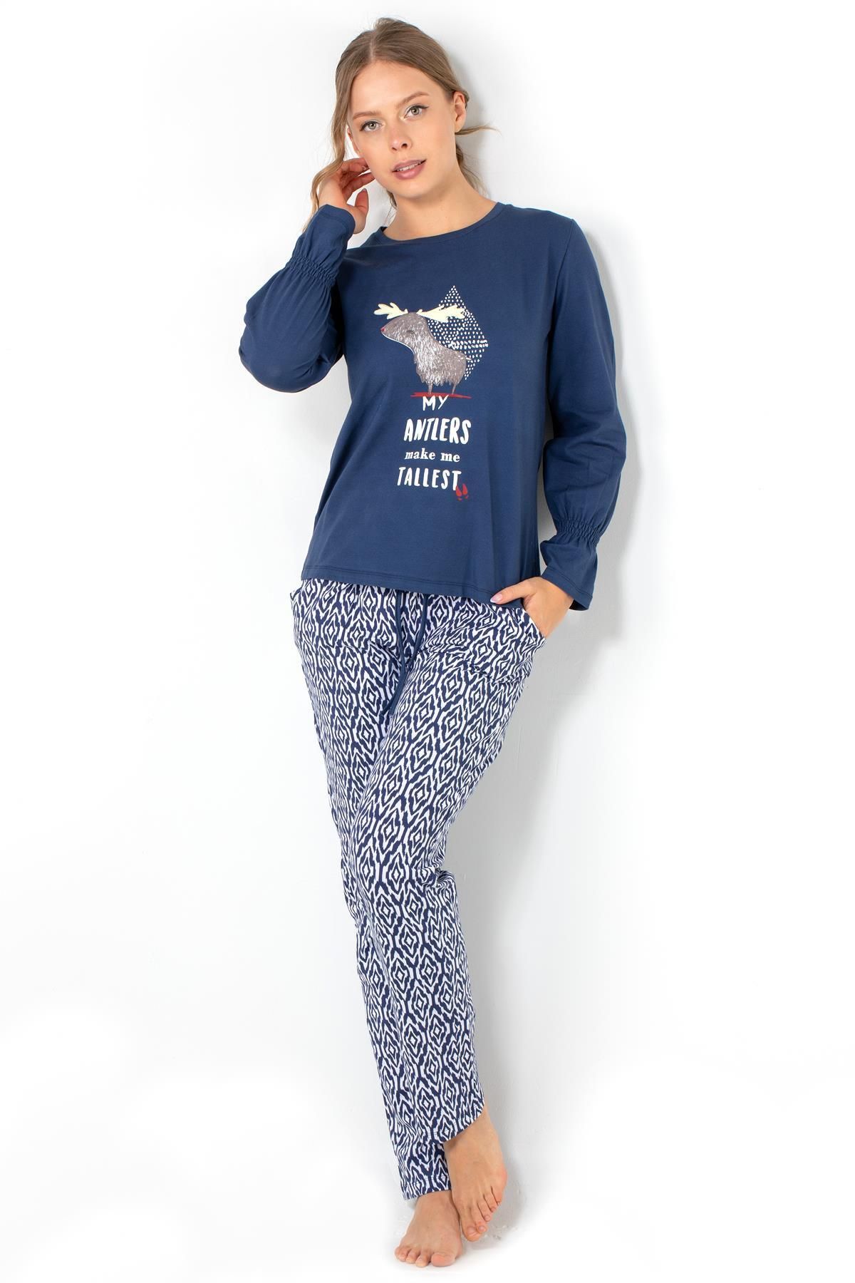 Doremi-Pajama Set - Dark blue - Graphic 3