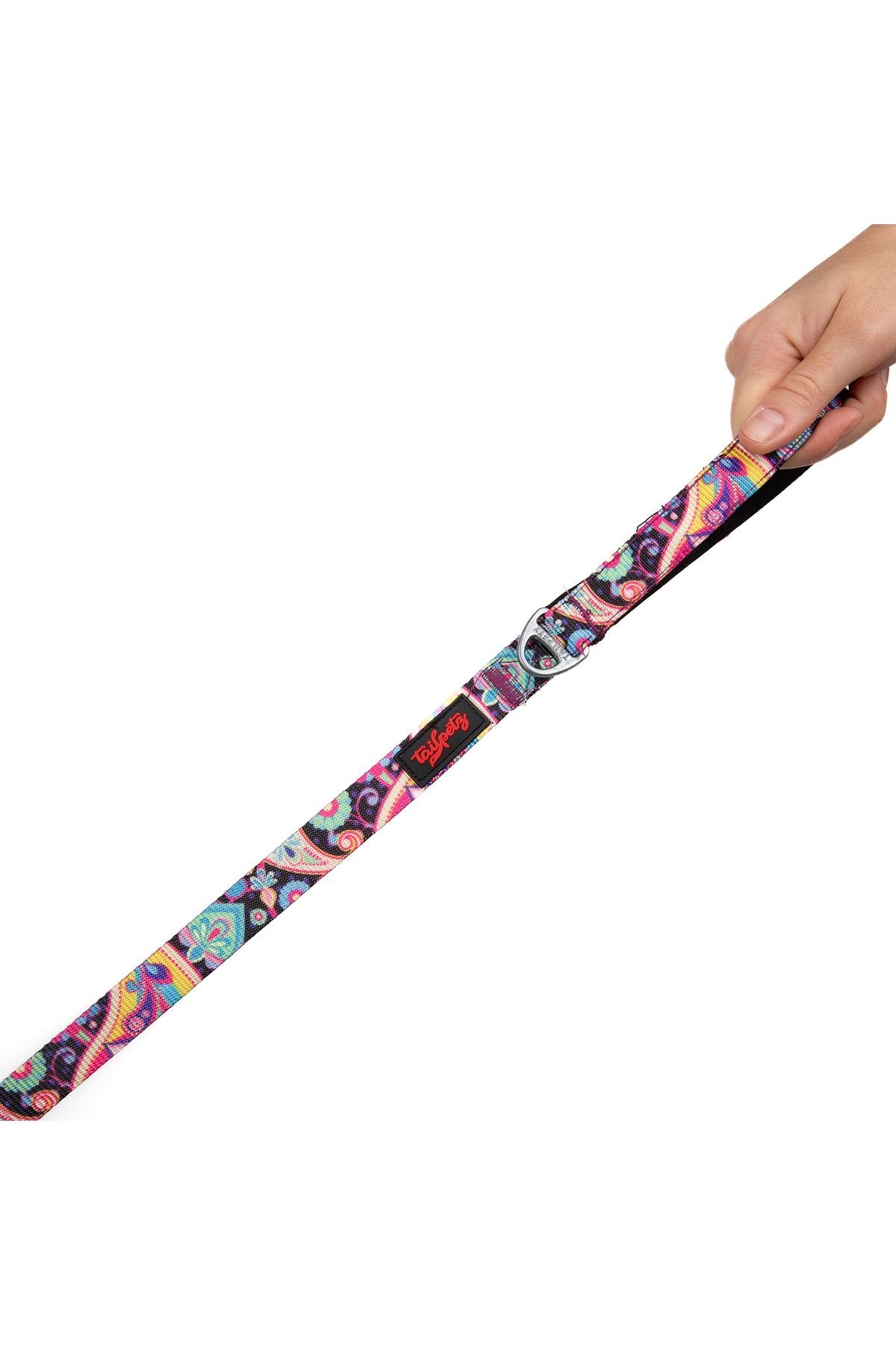 Tailpetz-Paisley Patterned Cat Dog Transport and Travel Strap 1