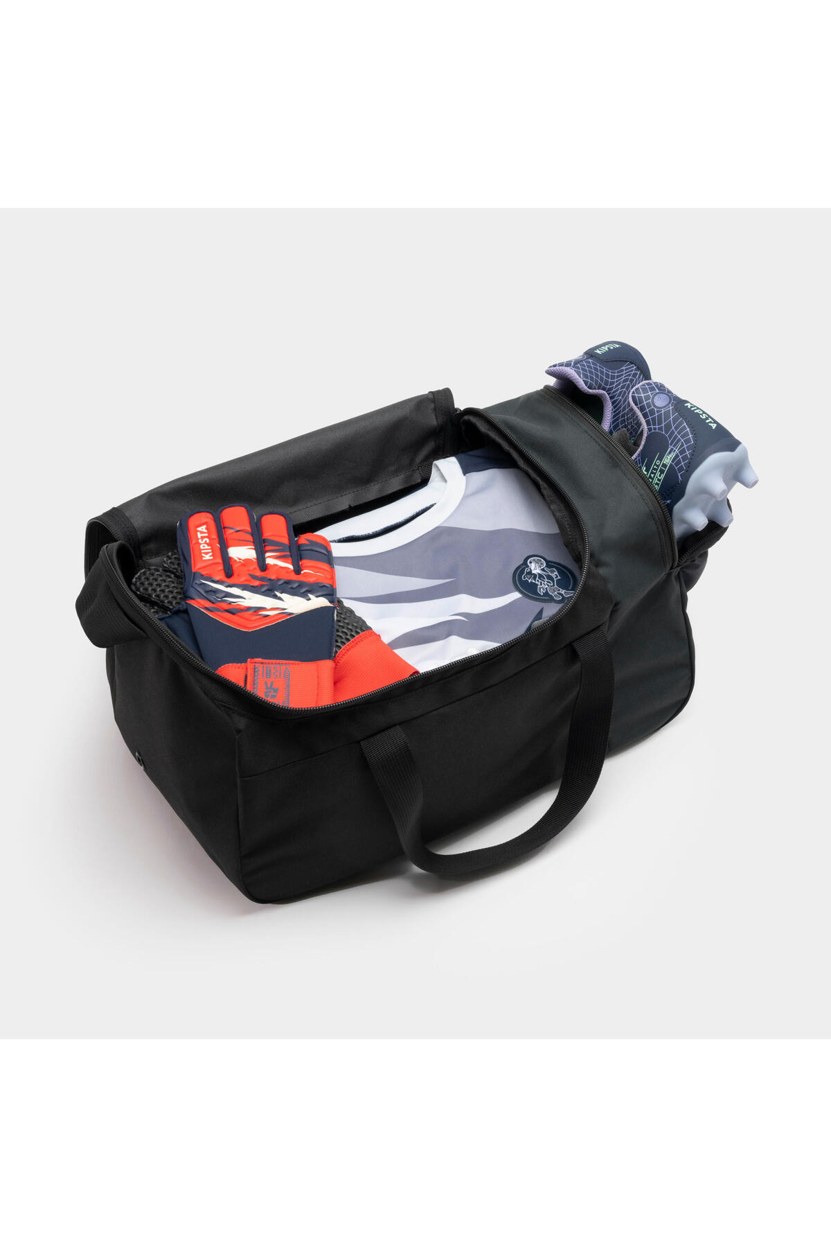 Decathlon  Askılı Spor Çantası - 20 L - Siyah - Essential - Görsel 6