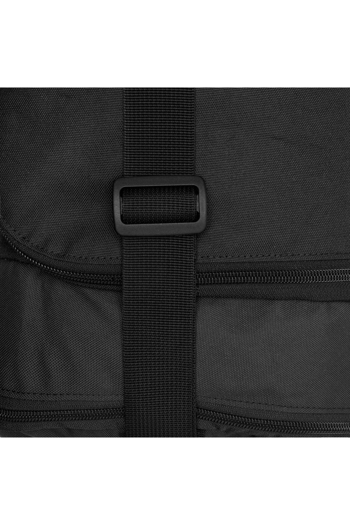 Decathlon  Askılı Spor Çantası - 20 L - Siyah - Essential - Görsel 4