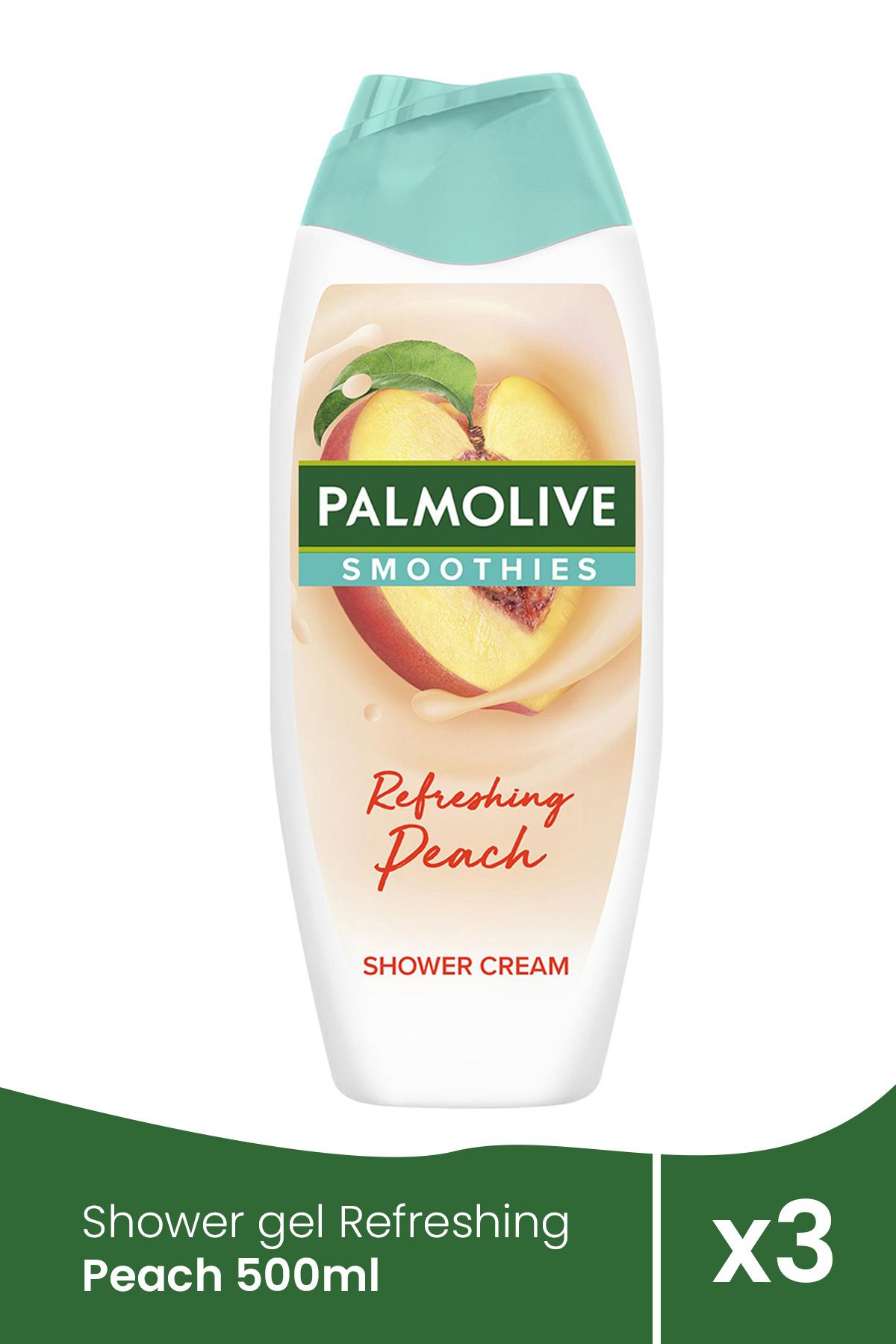 Palmolive Gel De Dus Refreshing Peach 500ml X 3 Bucati Unisex - One Size