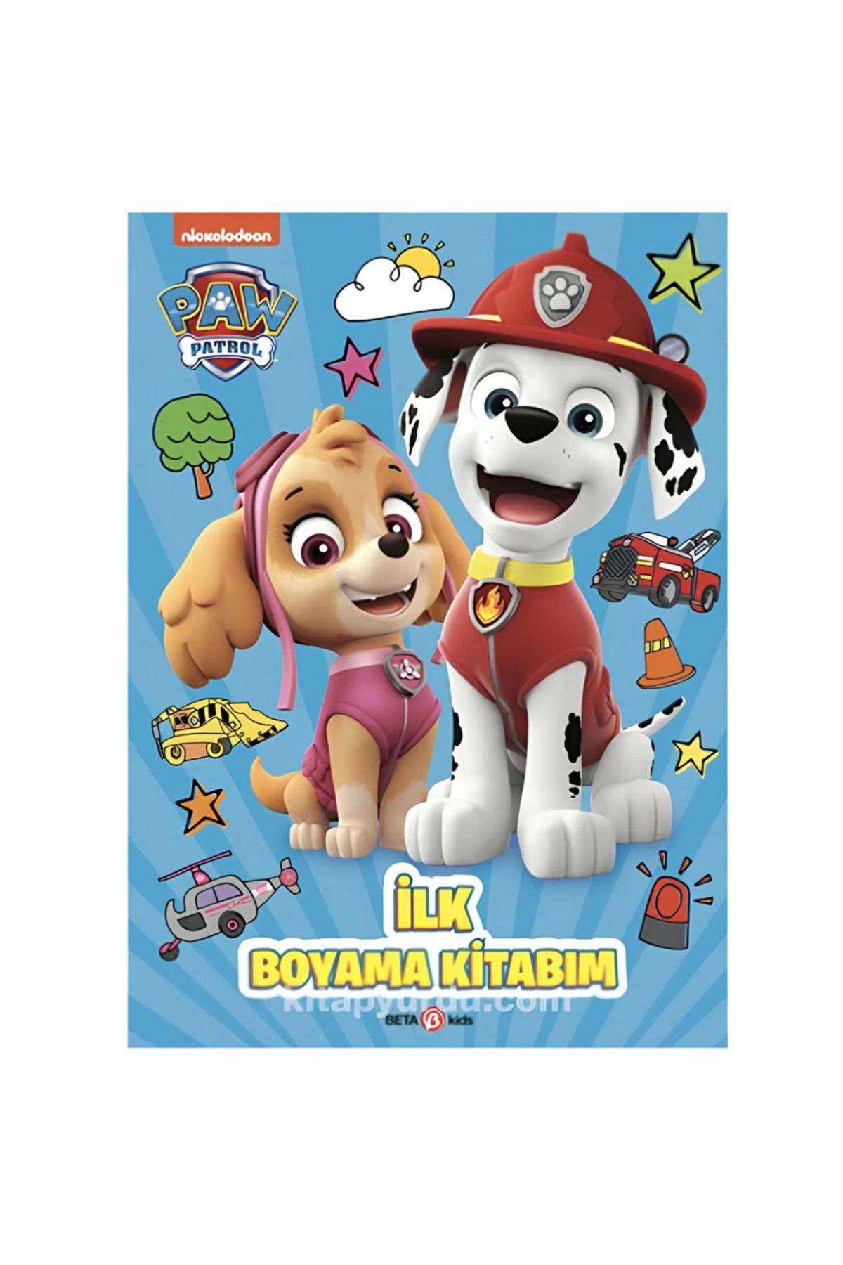 gcaksesuar Nessiworld Paw Patrol İlk Boyama Kitabım 38017BT