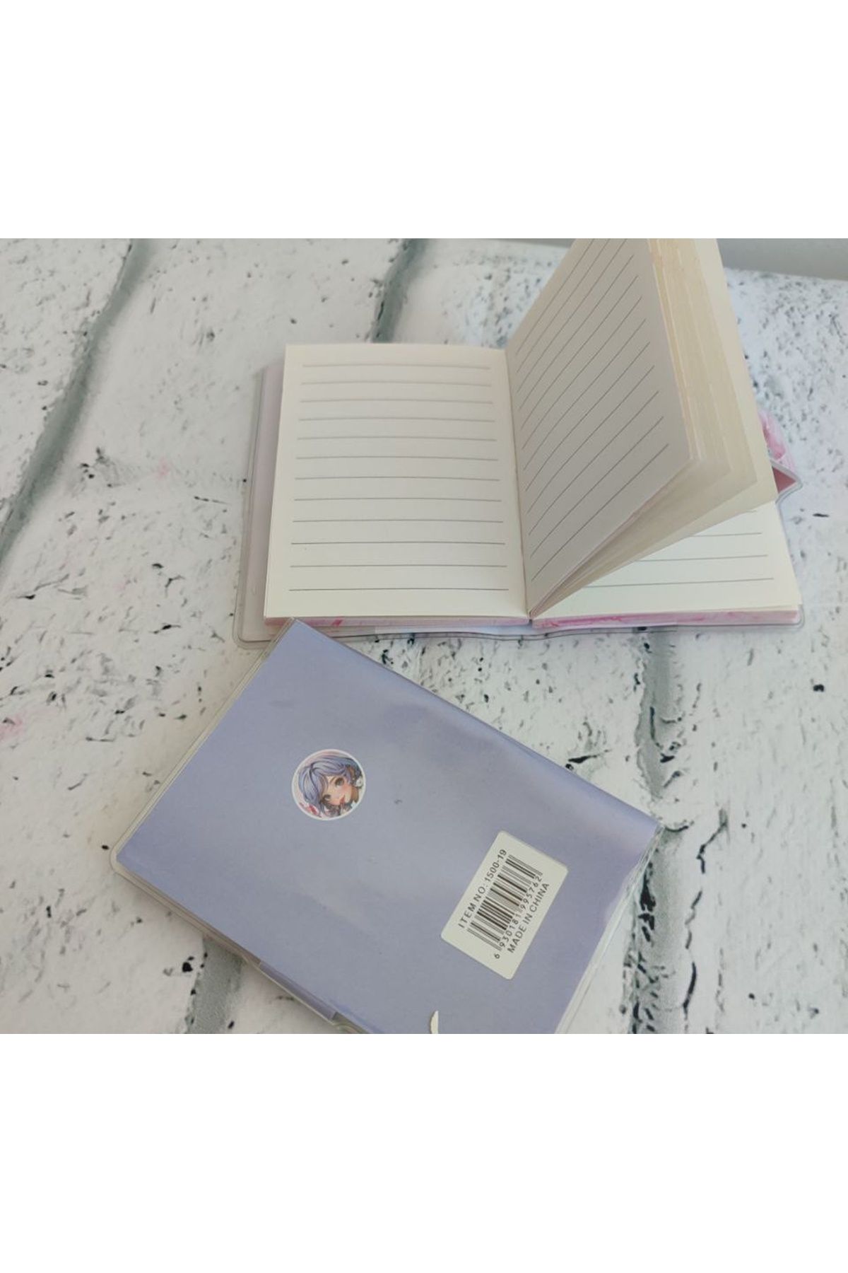 senacacollection-A6 Velcro Anime Concept Notebook Notepad Lined Notebook 80 Sheets 1Pcs 4