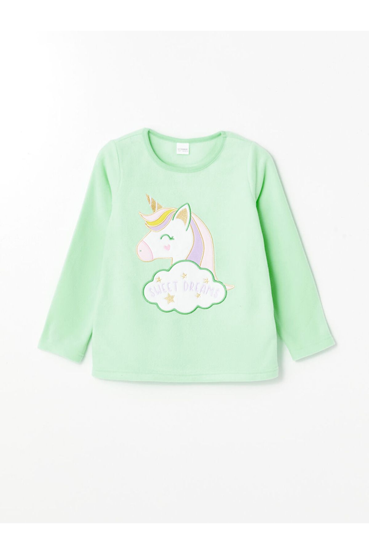 LC Waikiki-Unicorn Printed Girl's Pajama Set 2