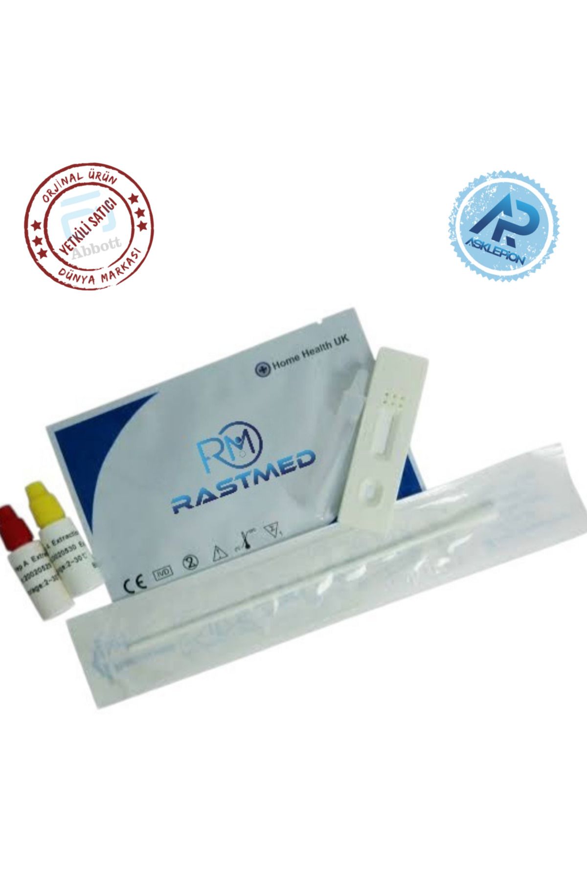 RASTMED Asklepion®- Ikili Flu-influenza & Ncov-19 Testi Tekli Paket