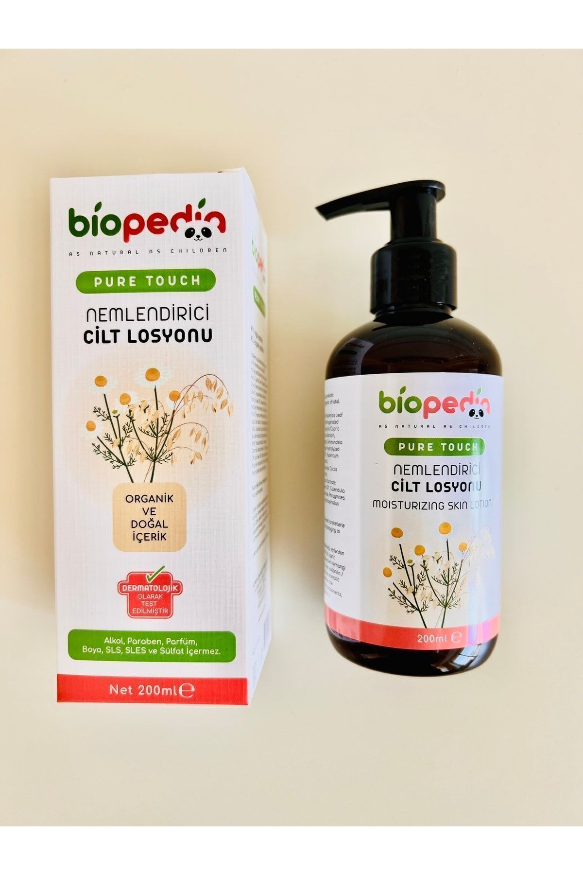 Biopedia Pure Touch Organik Nemlendirici Cilt Losyonu