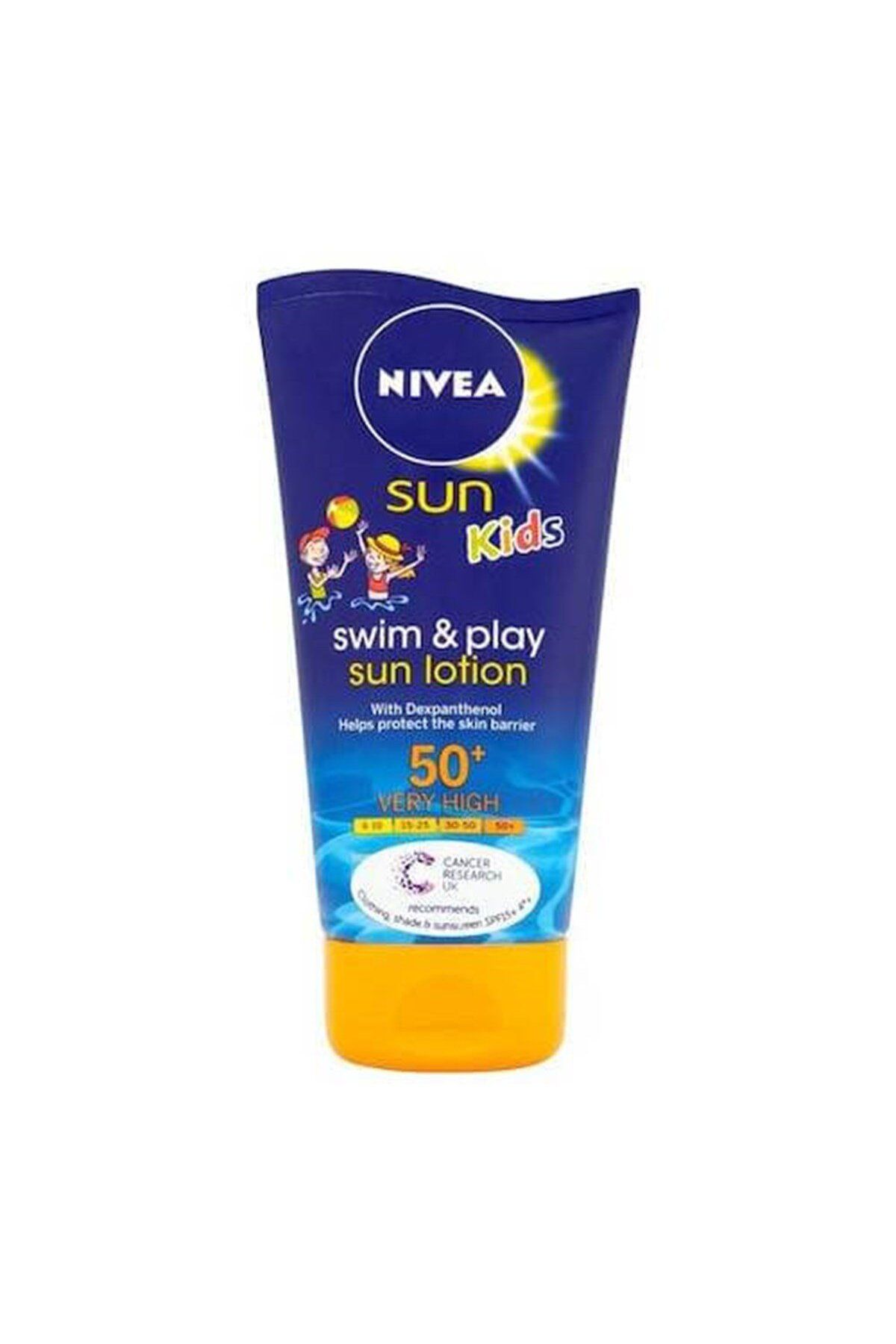 NIVEA Sun Çocuk Güneş Sütü Dexpanthenol Içerikli Nemlendirici Spf50 150 ml