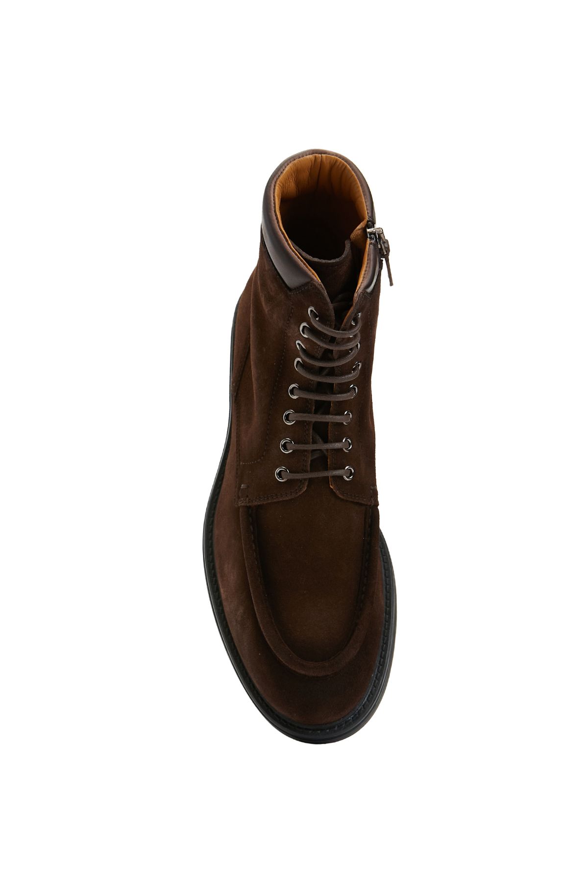 Magnanni-Brown Men's Leather Boots Size: 43.5 4