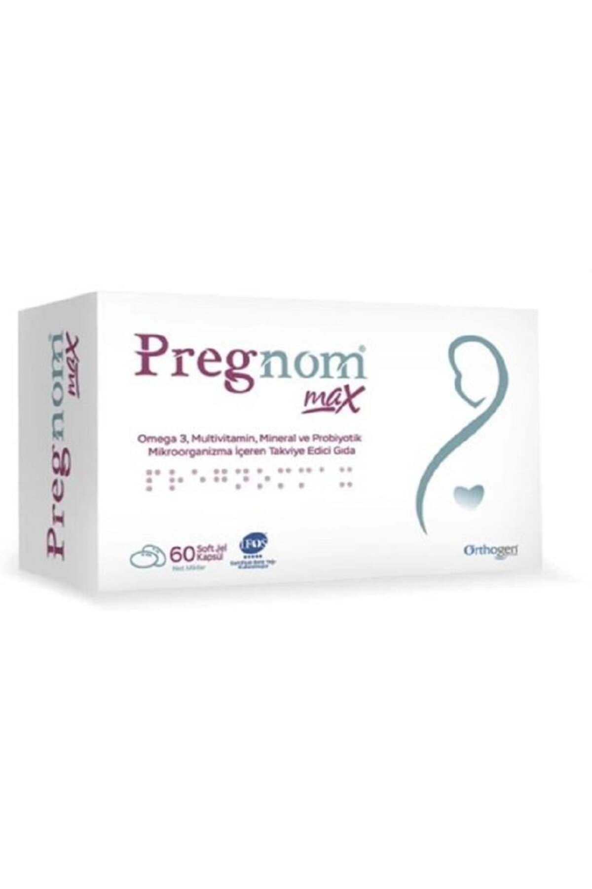 Pregnom Max 60 Soft Jel Kapsül