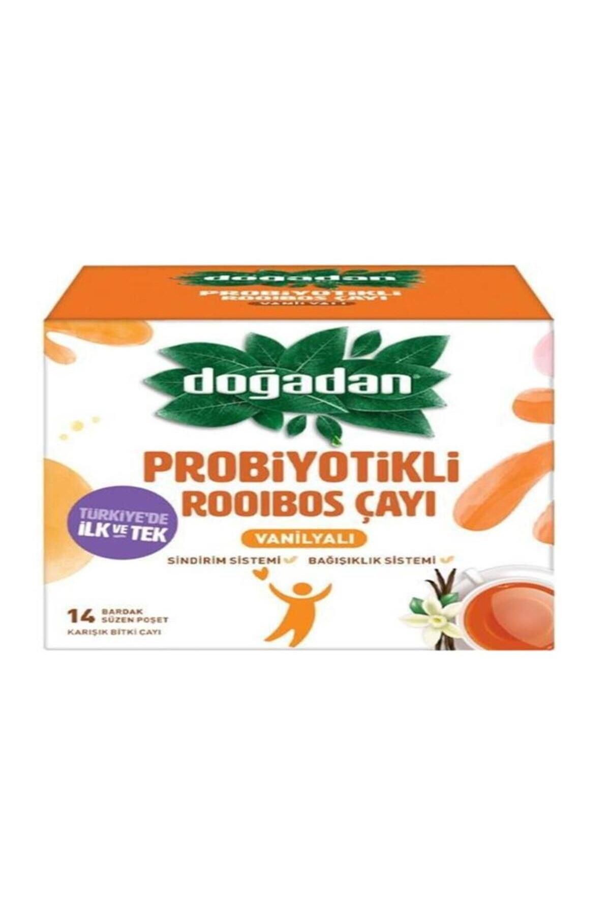 Doğadan Probiyotikli Rooibos Çayı Vanilyalı 14'lü