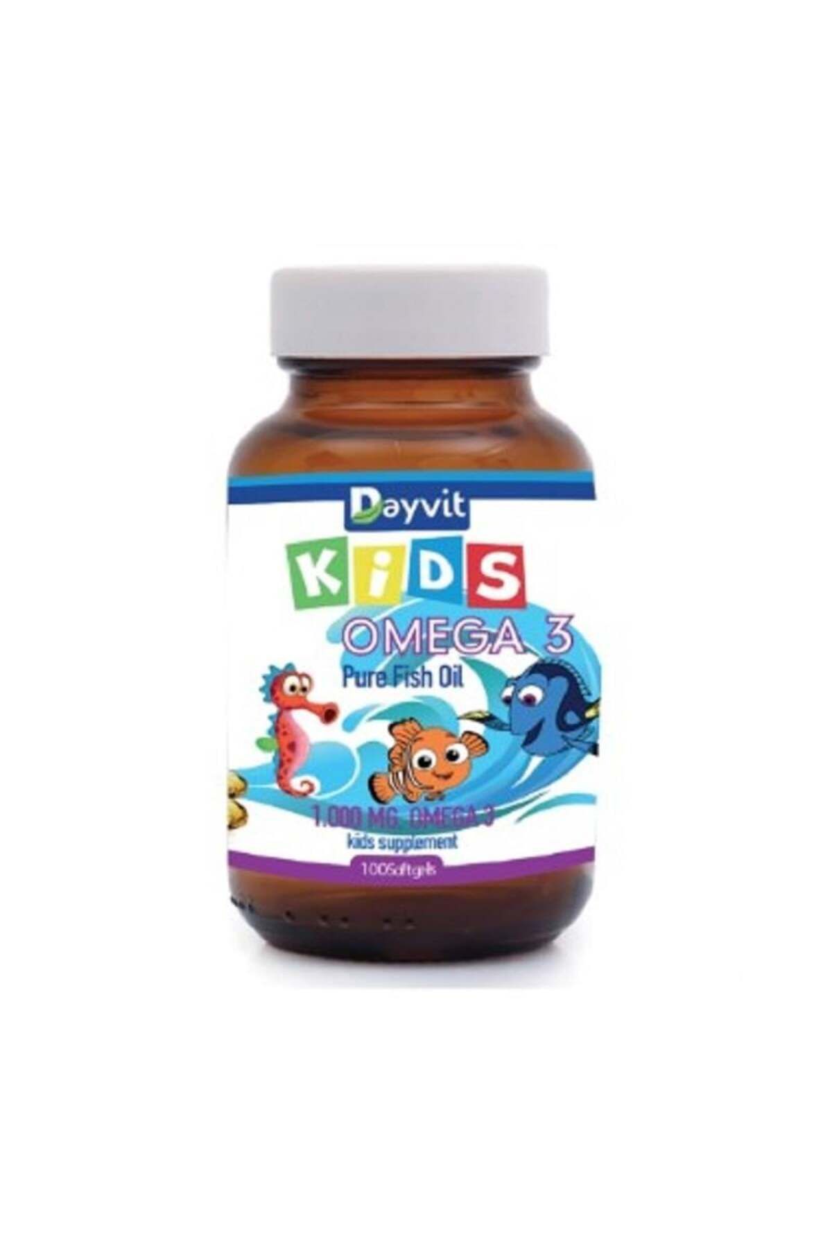 Dayvit Omega 3 Kids 100 Kapsül