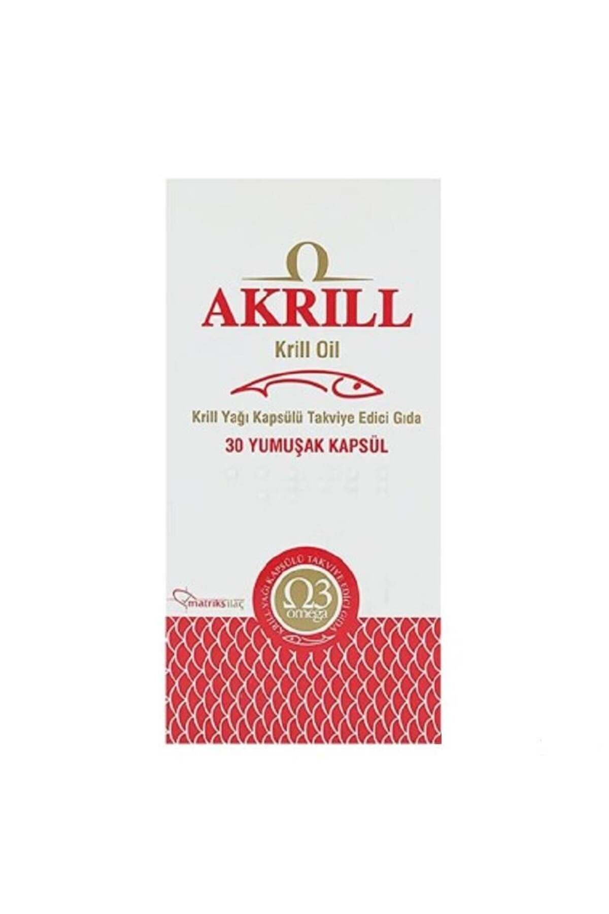 Matriks İlaç Akrill Krill Oil 30 Kapsül