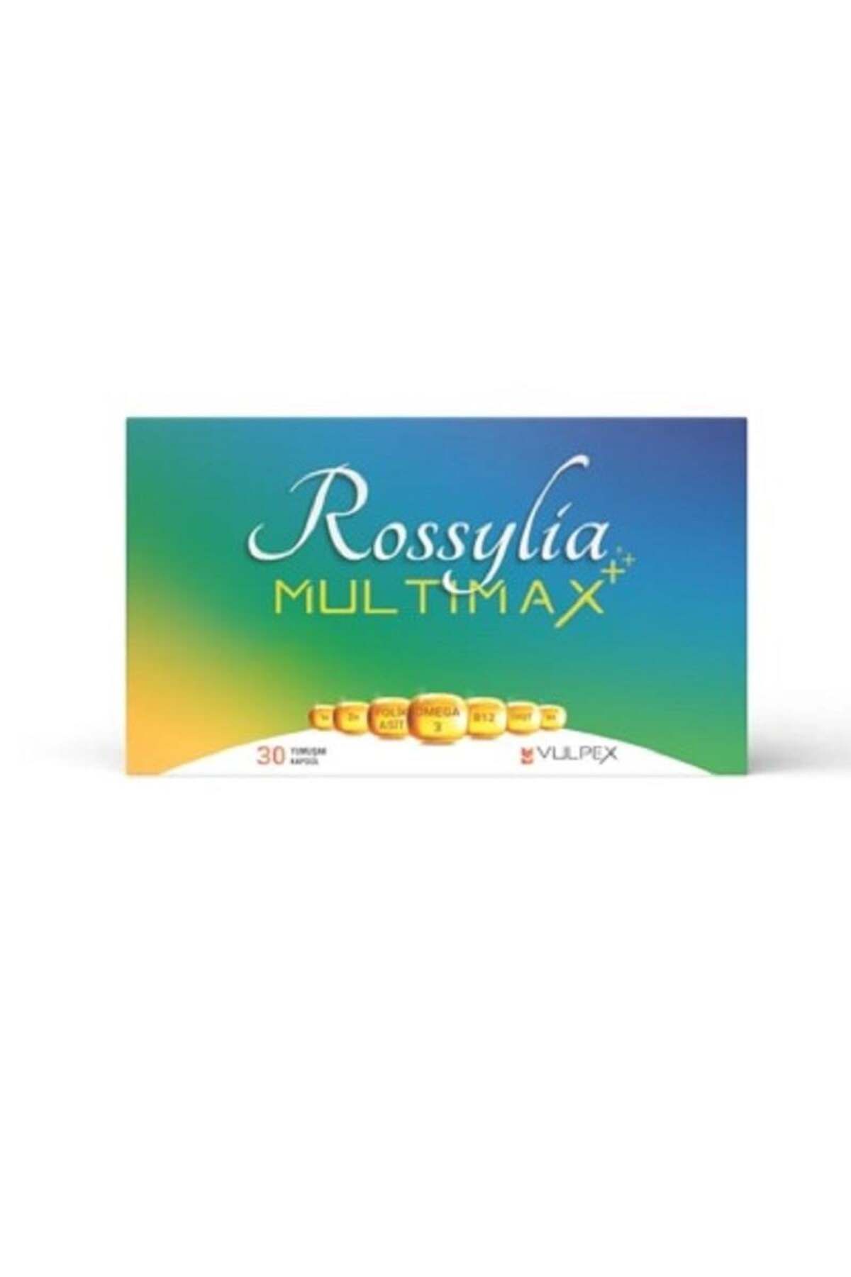 Rossylia Multimax Omega 3 Folik Asit Iyot B12 Multivitamin Ve Multimineral 30 Kapsül