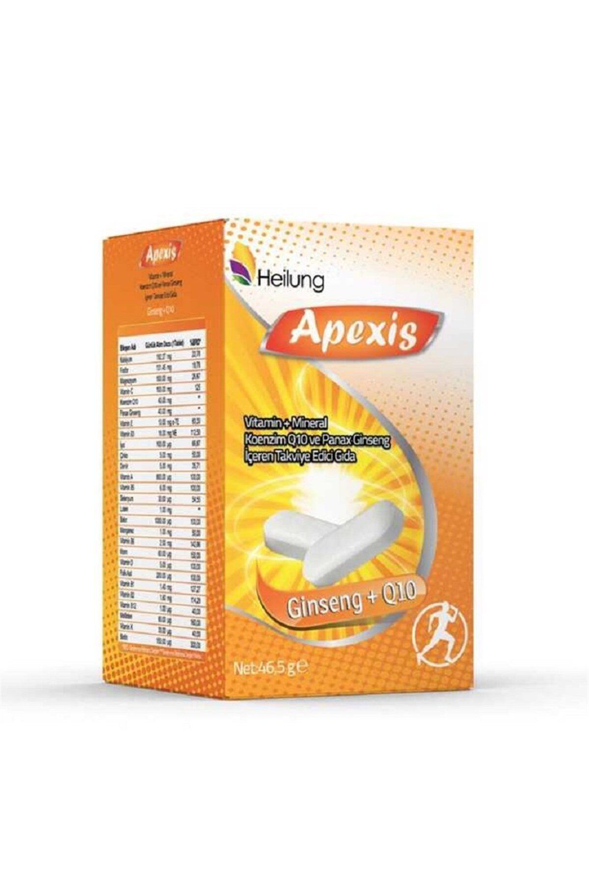 Apexis-30 Tablets Multivitamin Coenzyme Q10 Ginseng 1
