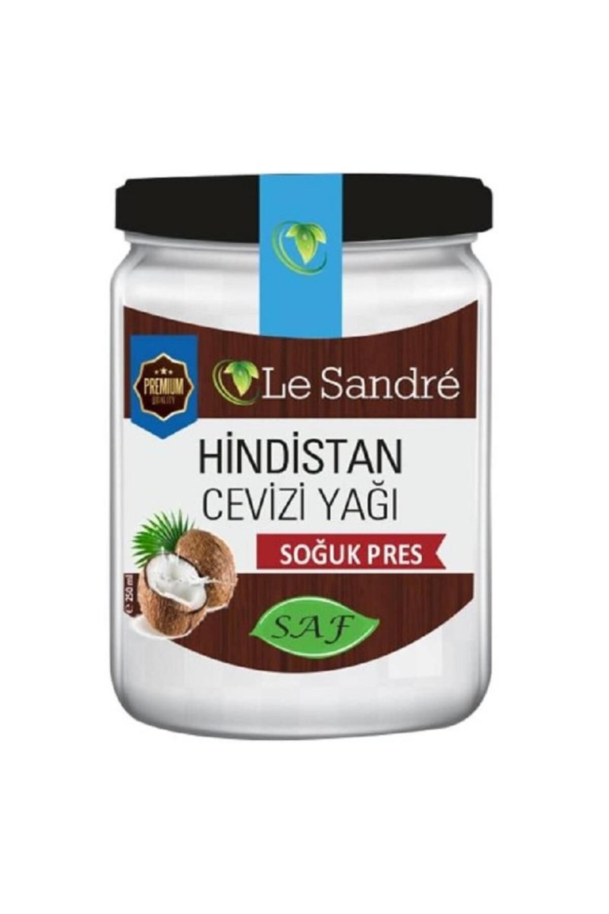 Le Sandre Organic Le Sandre Organics Soğuk Sıkım Hindistan Cevizi Yağı 250 ml