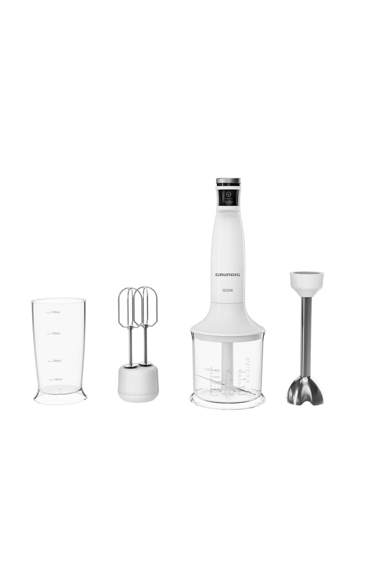Grundig HBS 425001 1500 Watt Mini Blender Beyaz