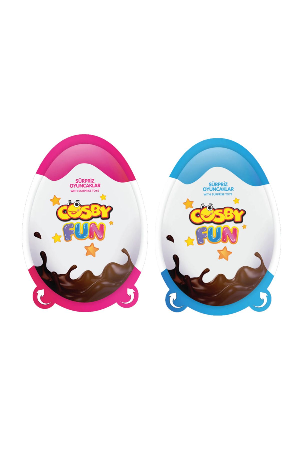 Cosby Kids Cosby Fun Sürpriz Yumurta 20 g (2 Adet)