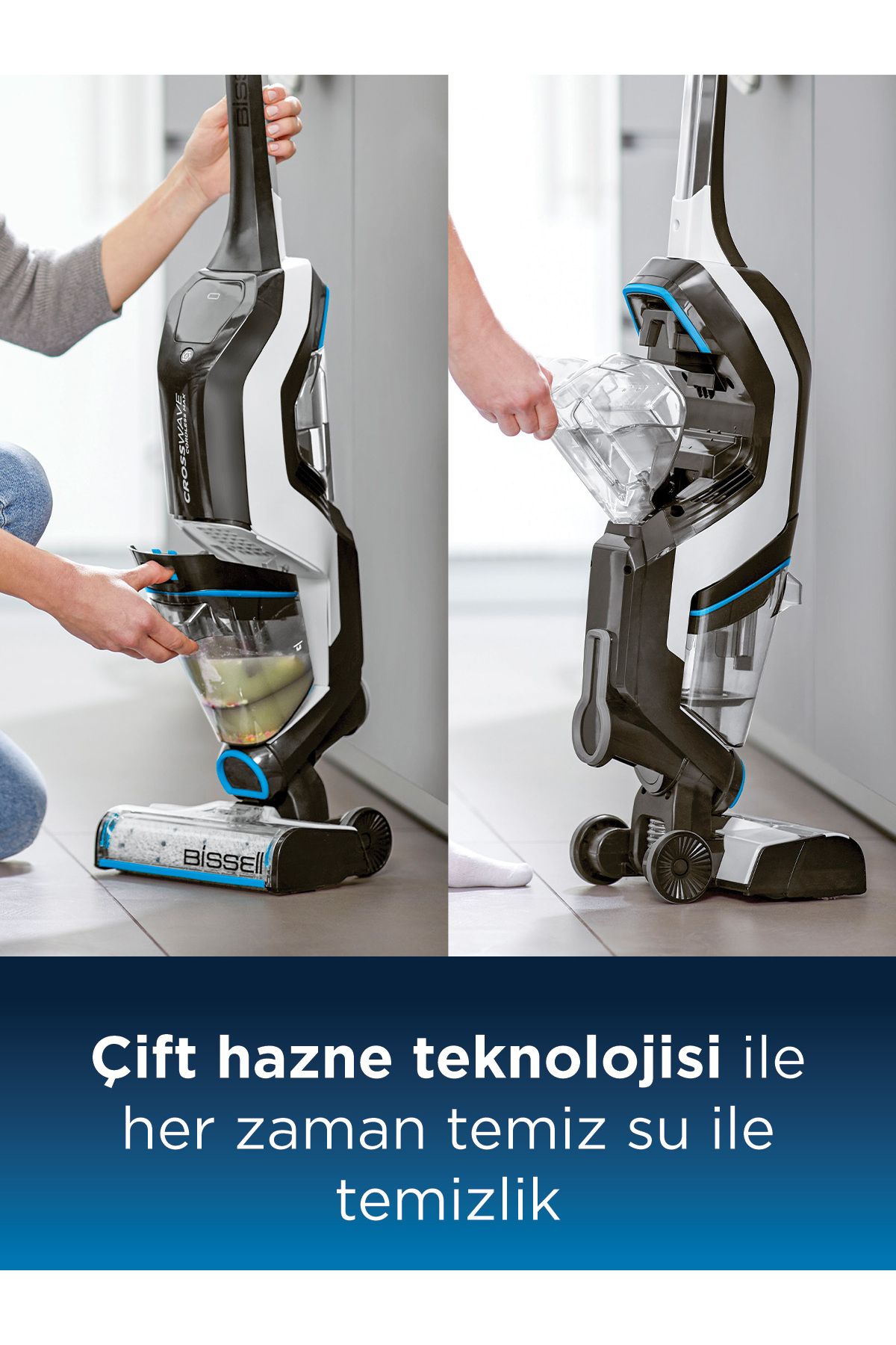 Bissell-Crosswave Cordless Max 3 - 1 Wireless Sweeping and Wiping Machine 6