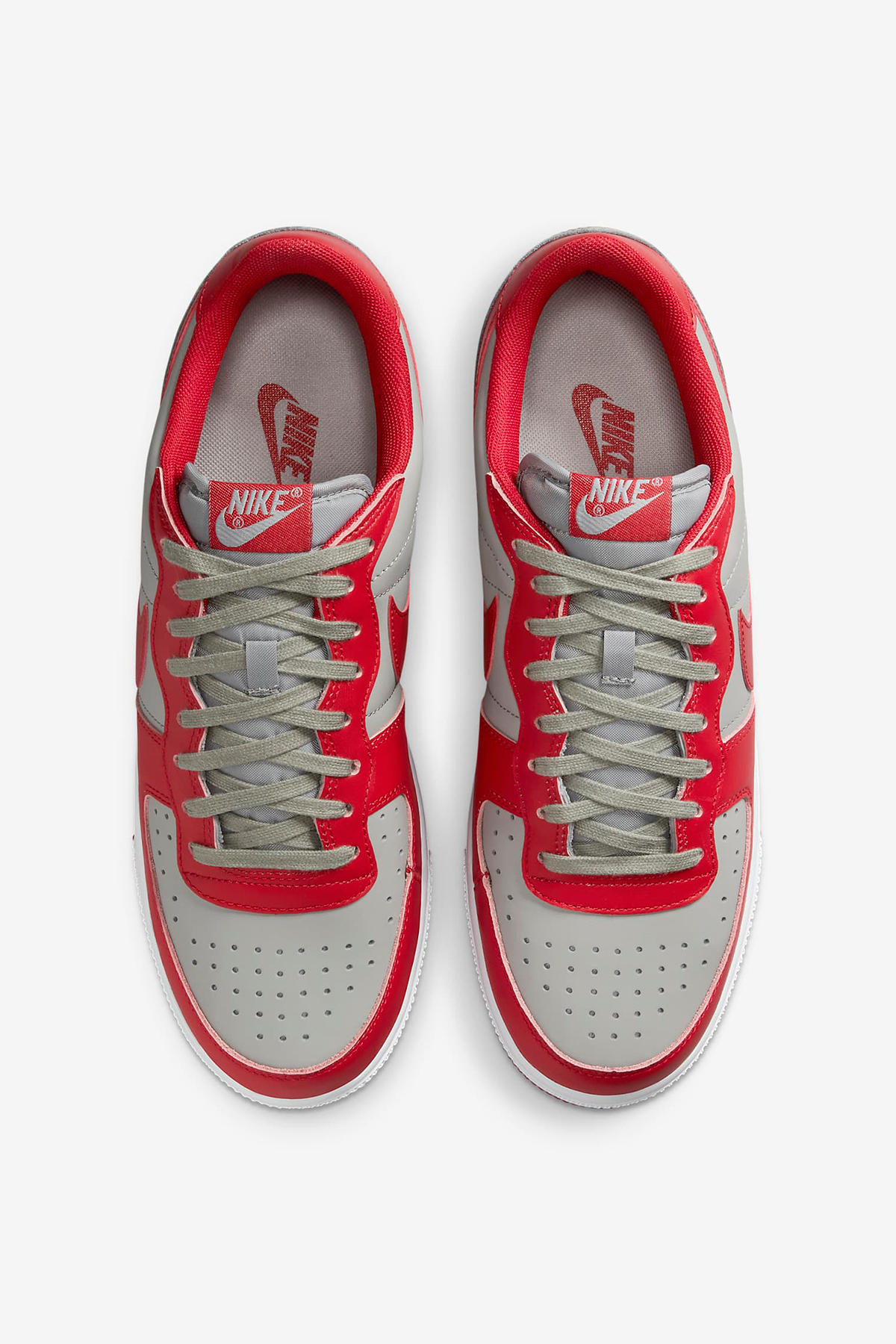 ترمیناتور کم خاکستری متوسط/ قرمز-سفید متنوع Nike نایکی اورجینال - تصویر 3