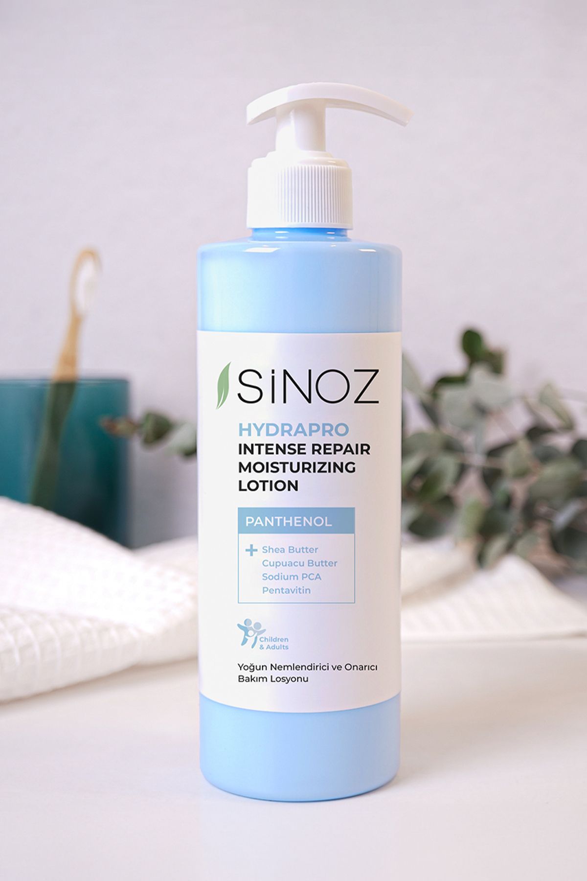 SİNOZ-Sinoz Intensive feuchtigkeitsspendende und reparierende Pflegelotion 400 ml 5