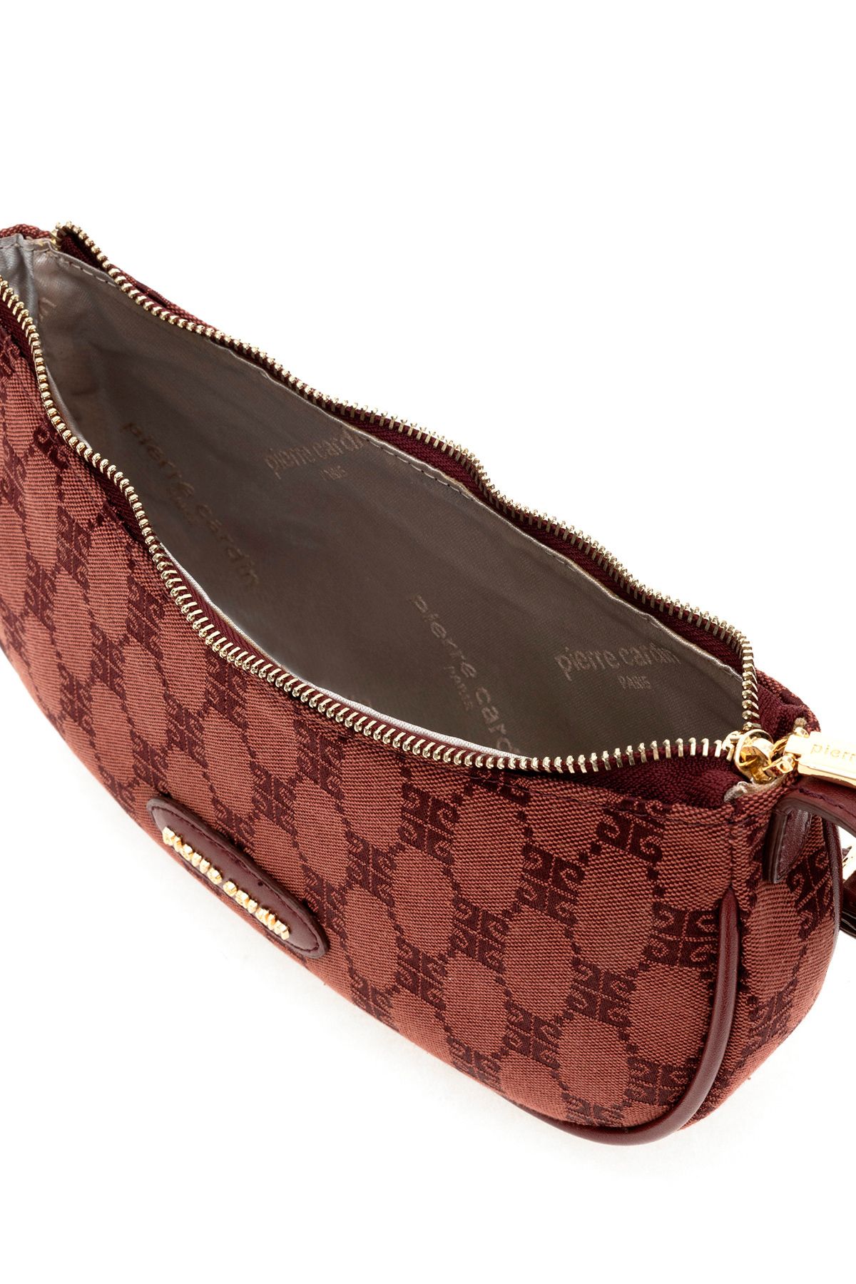 Pierre Cardin-Torebka damska na ramię Claret Red 05Po24K1678 6
