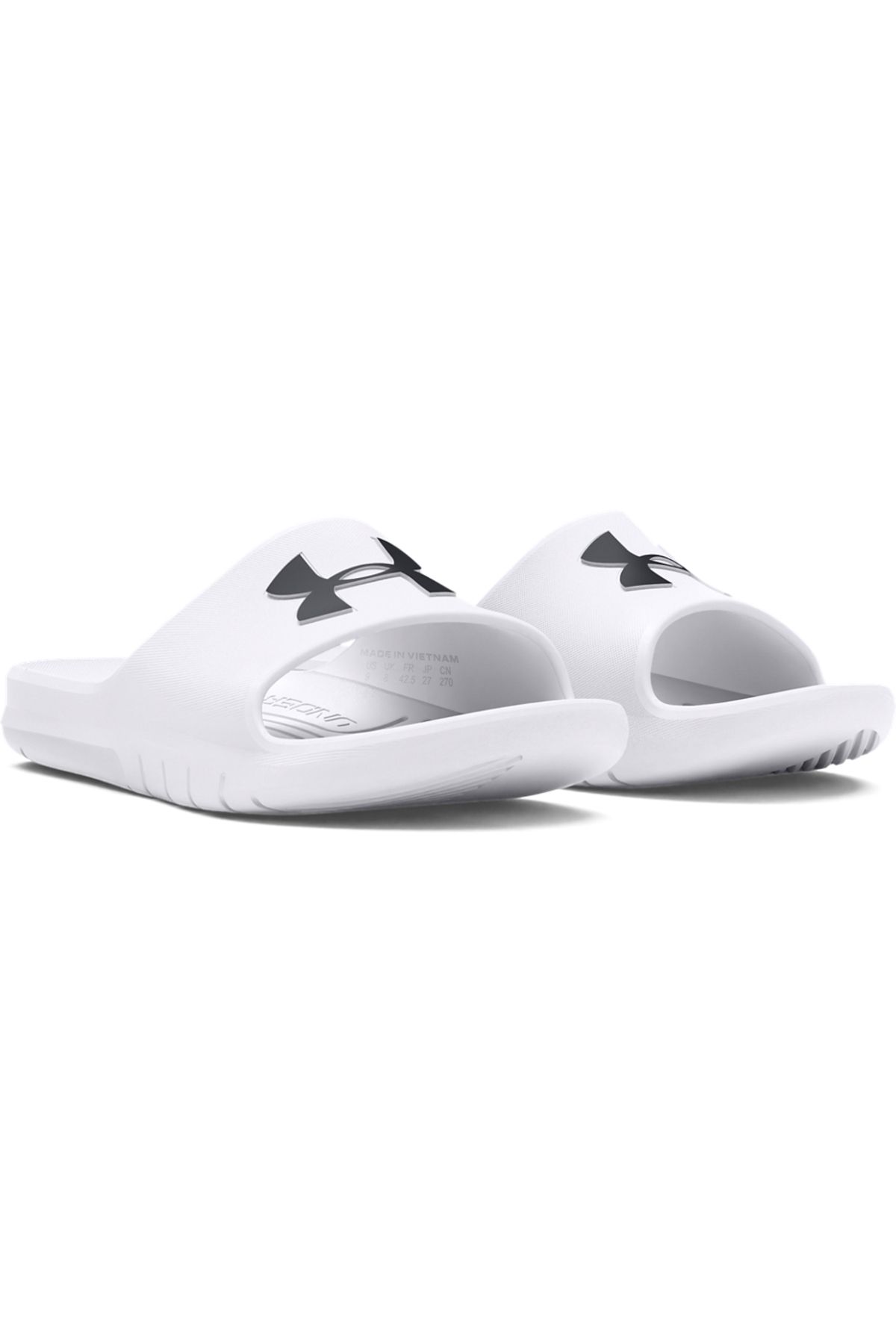 دمپایی ورزشی سفید مردانه و زنانه PTH هسته UA 3021286 100 Under Armour