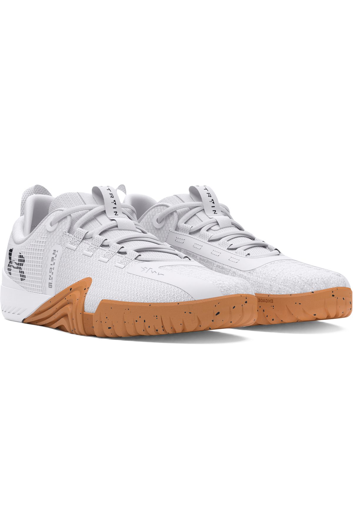 کفش دو و تمرین سفید مردانه 6 ورزشی اورجینال آندر آرمور Under Armour