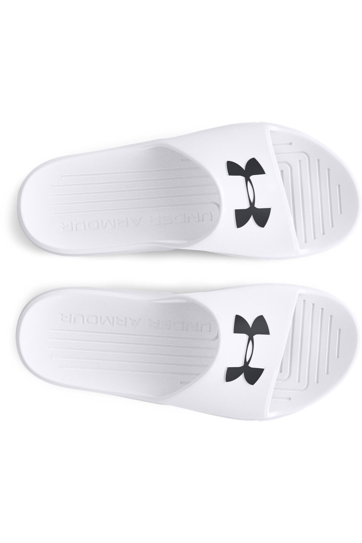 دمپایی ورزشی سفید مردانه و زنانه PTH هسته UA 3021286 100 Under Armour