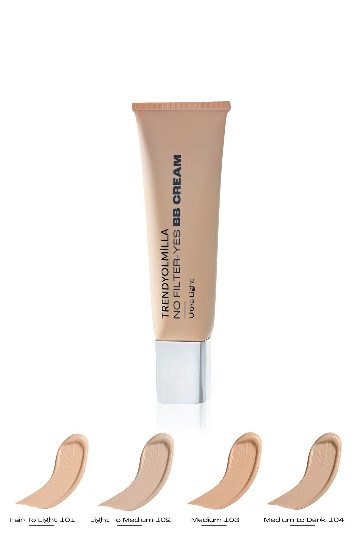 Trendyolmilla Beauty-Naturalny i jasny ultralekki krem BB Spf 15 Średni do ciemnego-104 Tkzaw25Lj00000 4