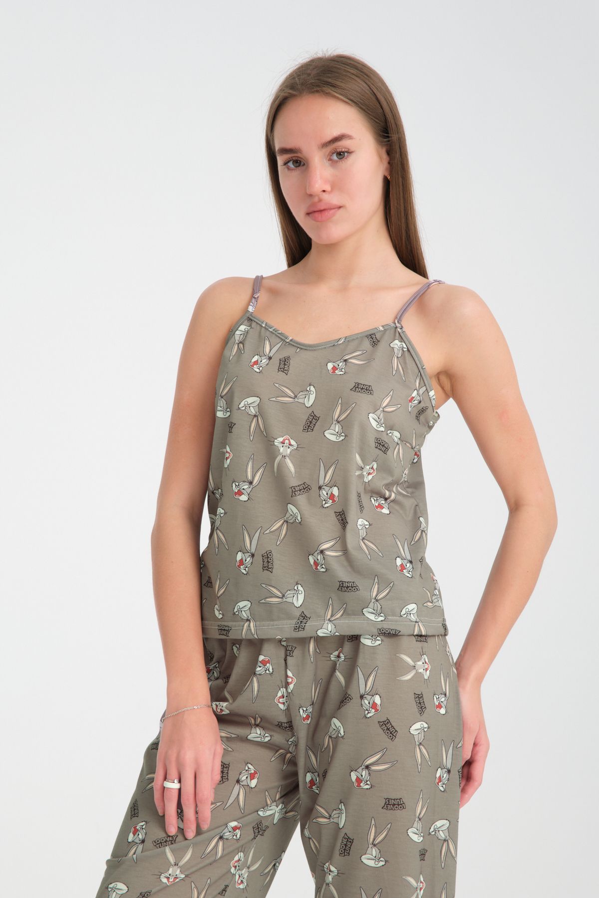 Rasabeauty-Set de pijamale suspendate Bugs Super Soft Rasa 7