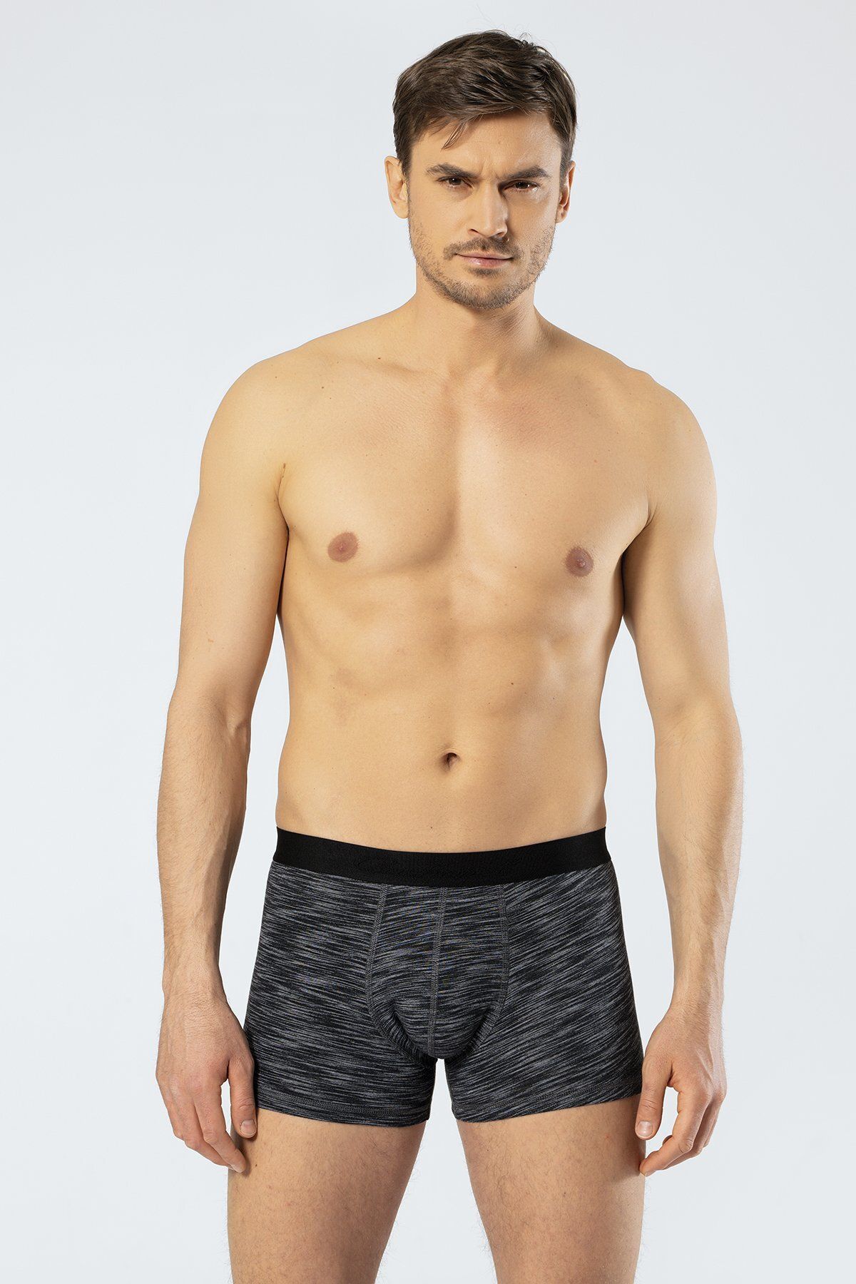 Cacharel 2'li Erkek Likralı Boxer, %95 pamuk %5 likra