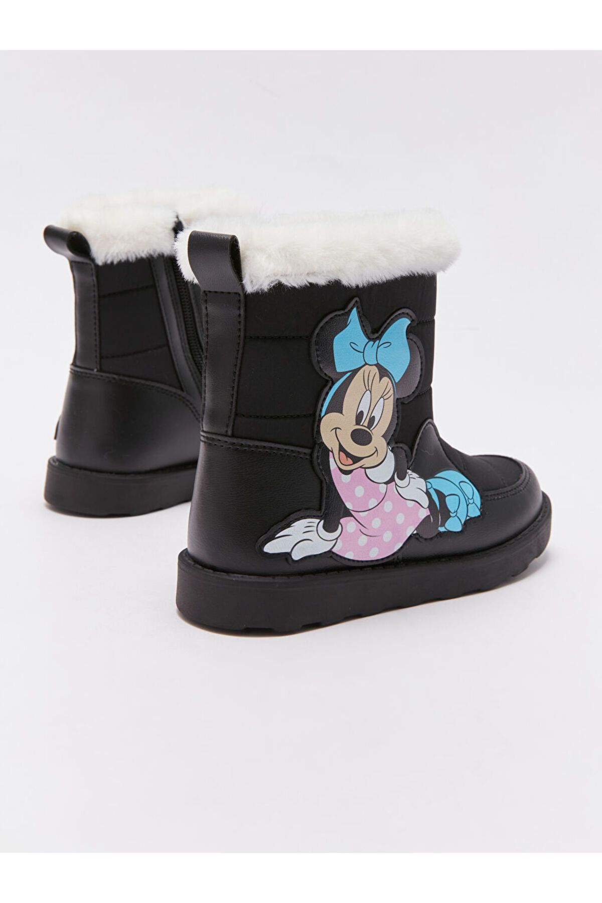 LC Waikiki-Dívčí boty LCW STEPS na zip s potiskem Minnie Mouse 5