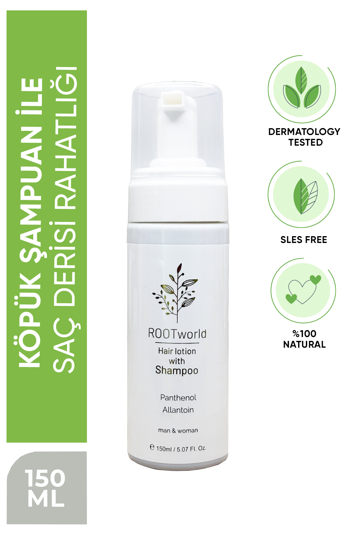 Rootworld Hair Lotion With Shampoo (şampuanlı Saç Losyonu) — TYC00720603909