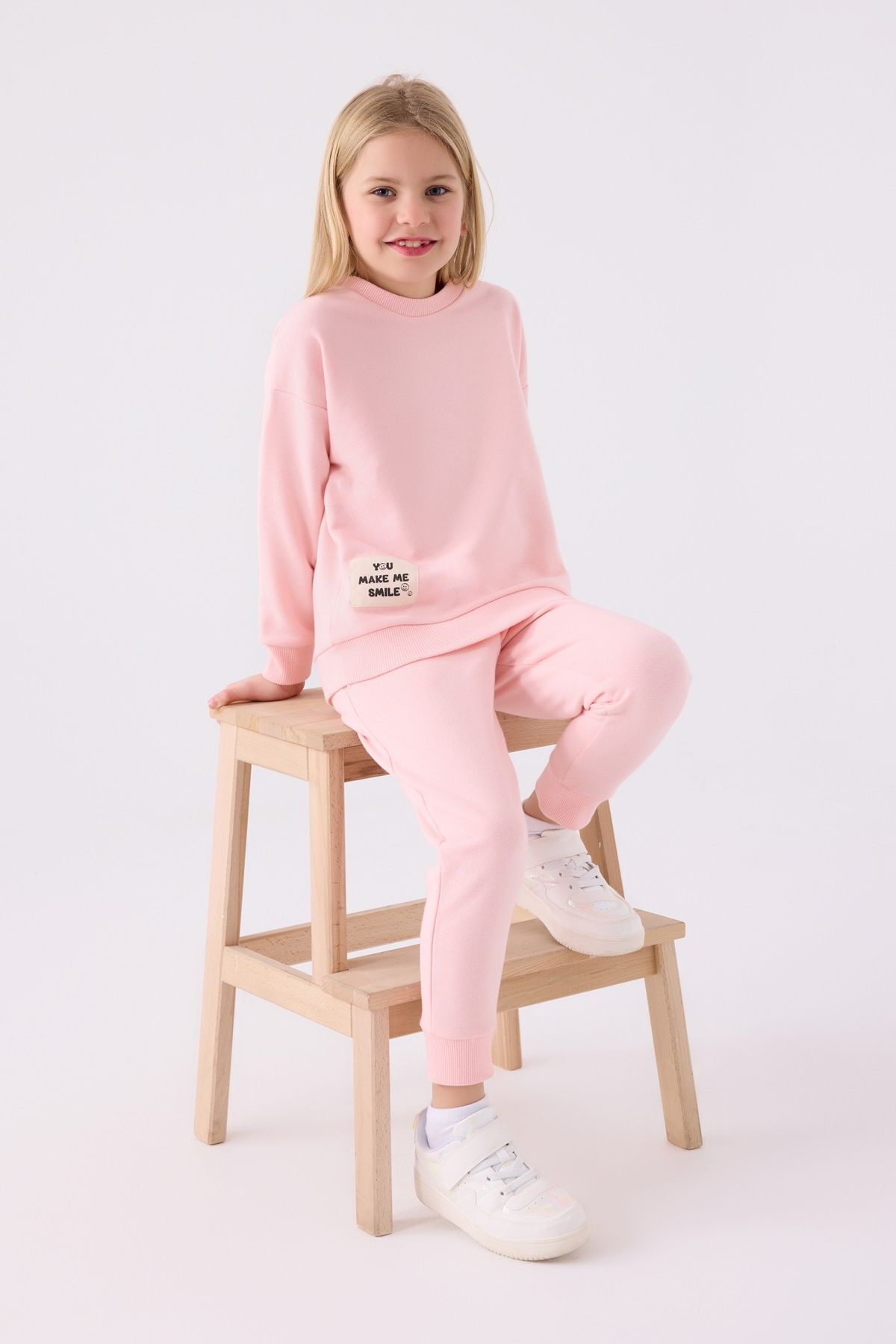 Rolypoly-Girl's Tracksuit Set - Three Thread Woven 1