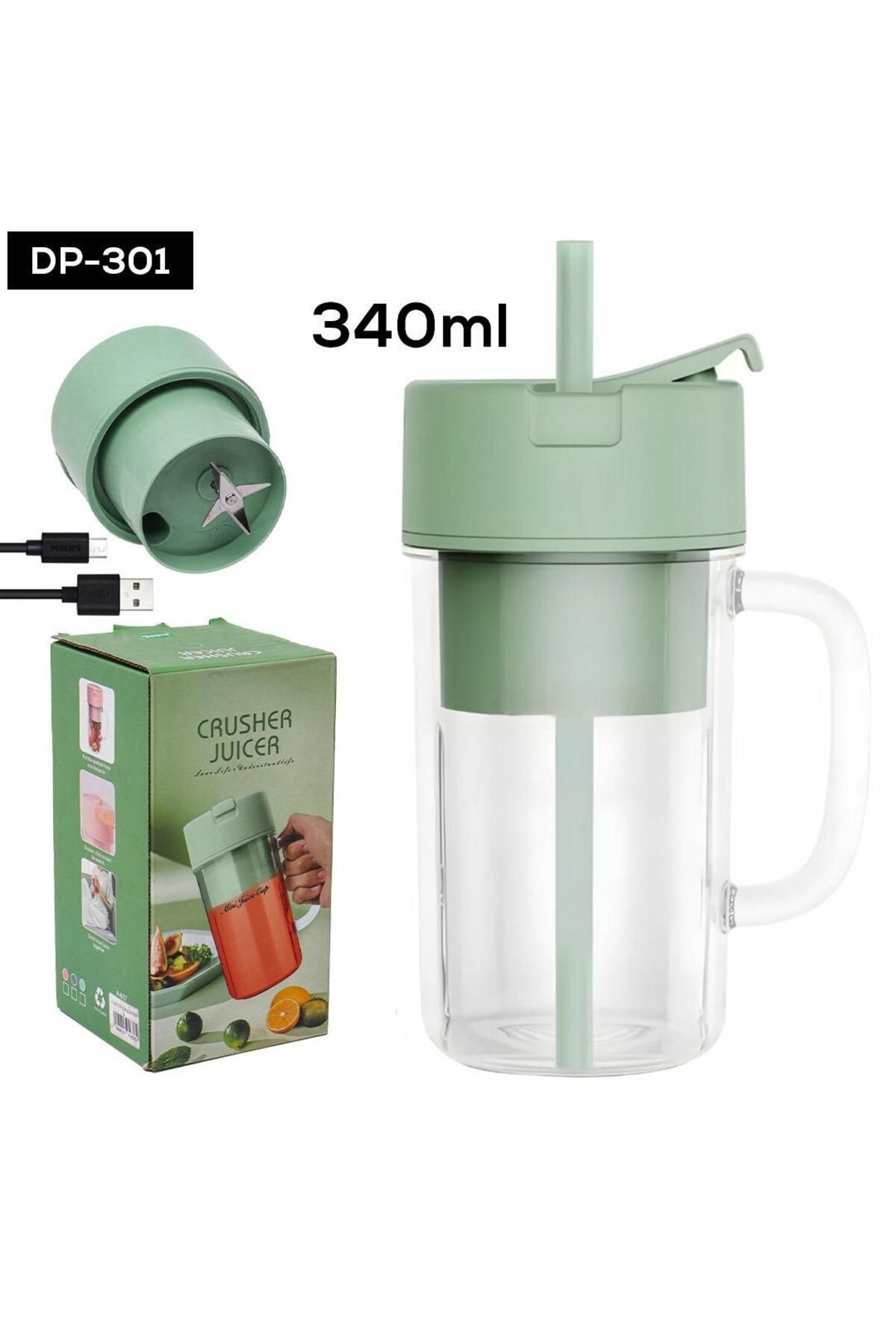 Özel Üretim Premium Dayanıklı Portatif Taşınabilir Mikser Şarj Edilebilir Pipetli Bardak Blender