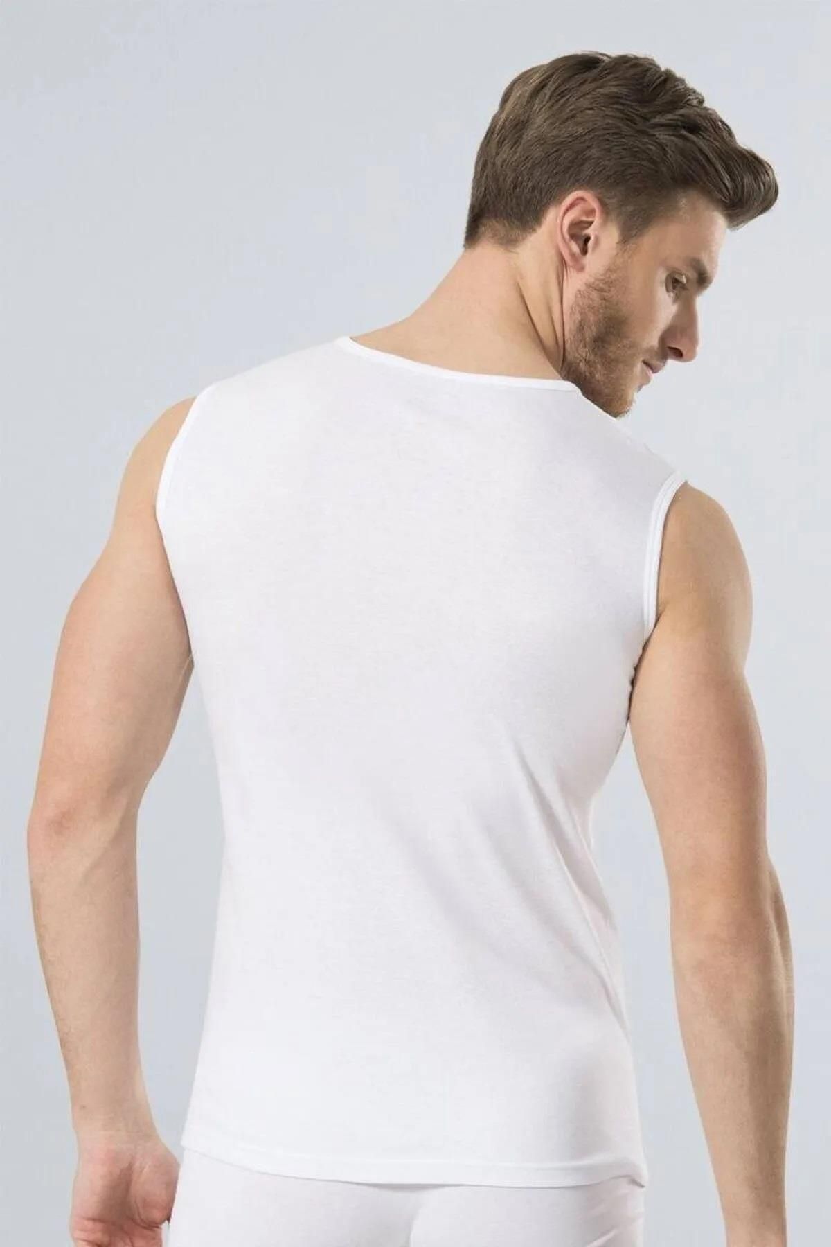 TÜREN-Tricou fără mâneci, 100% bumbac, pentru bărbați 4