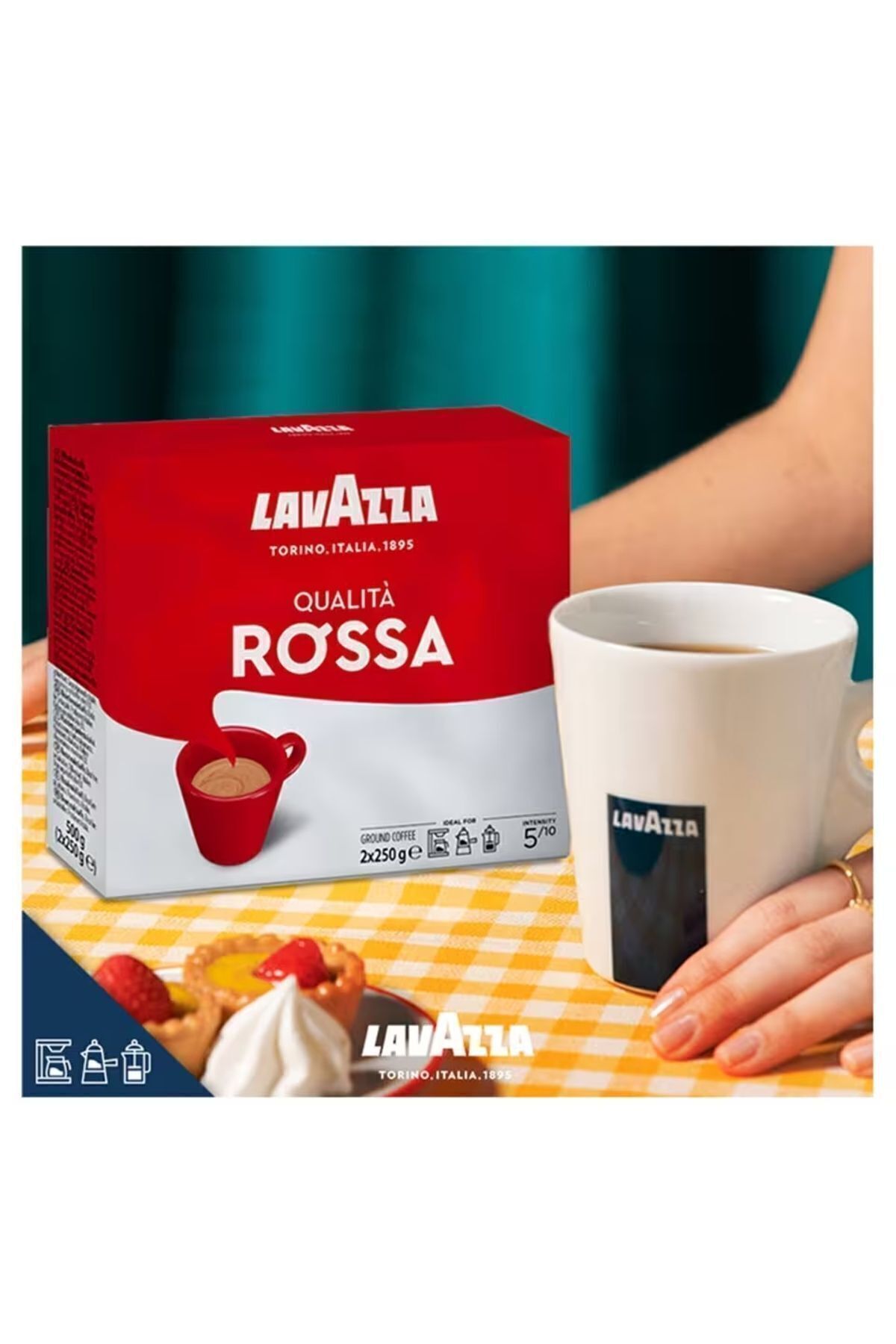 LavAzza Qualita Rossa Öğütülmüş Filtre Kahve 250 G X 2 Adet