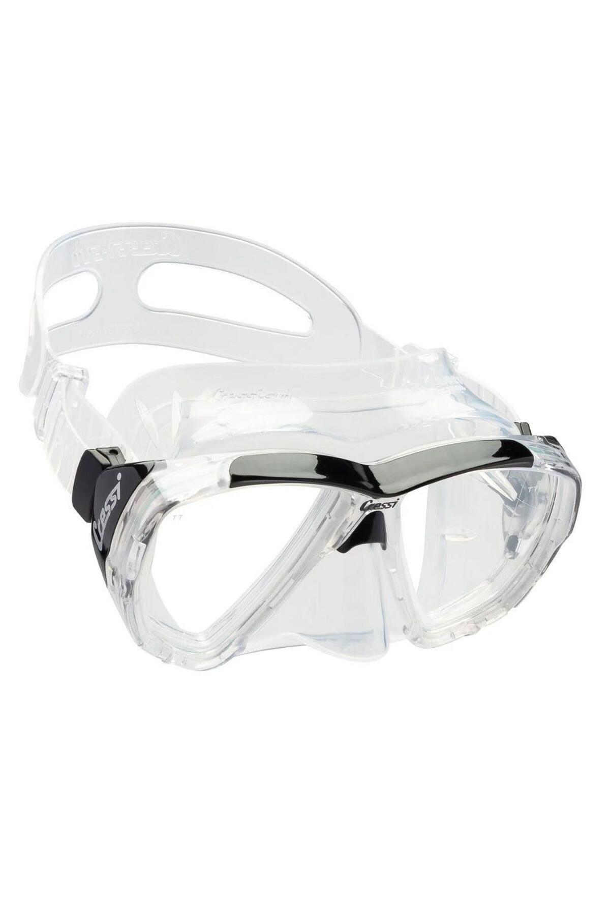 Cressi Big Eyes Dalış Maskesi Clear-Black