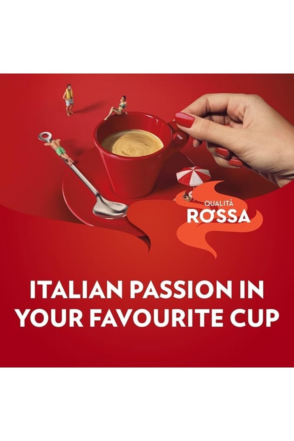 LavAzza-Qualita Rossa Vacuum Ground Filter Coffee 250 Gr X 2 Pieces 3