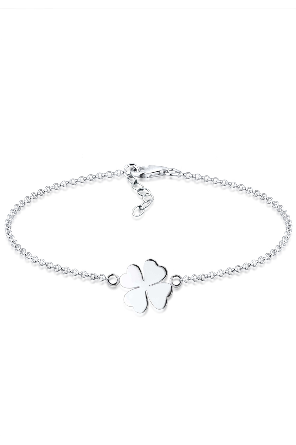 ELLI-Armband Damen Kleeblatt Symbol Glücksbringer in 925 Sterling Silber 1