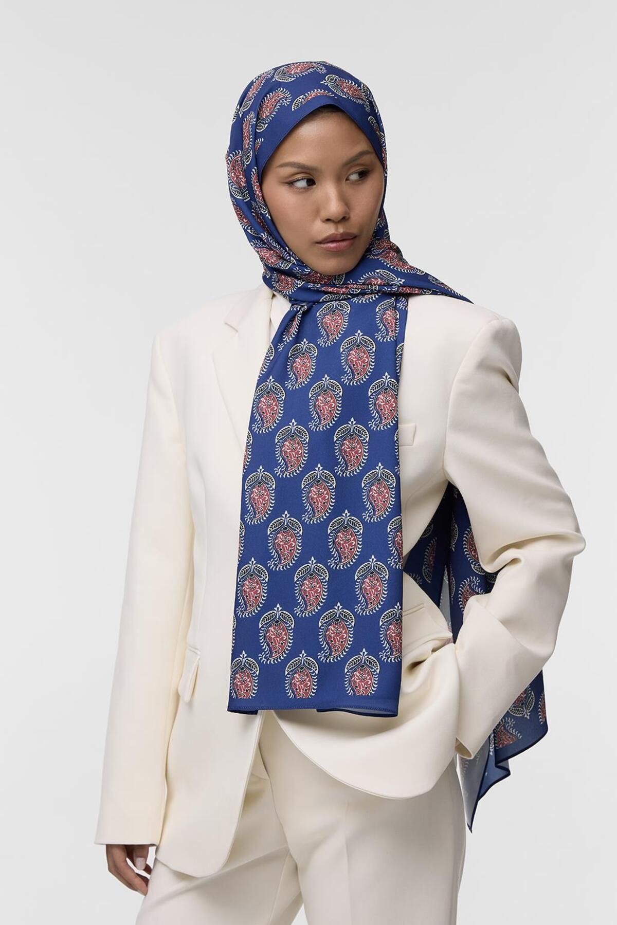 Qef-Glory Patterned Daily Print Shawl 3