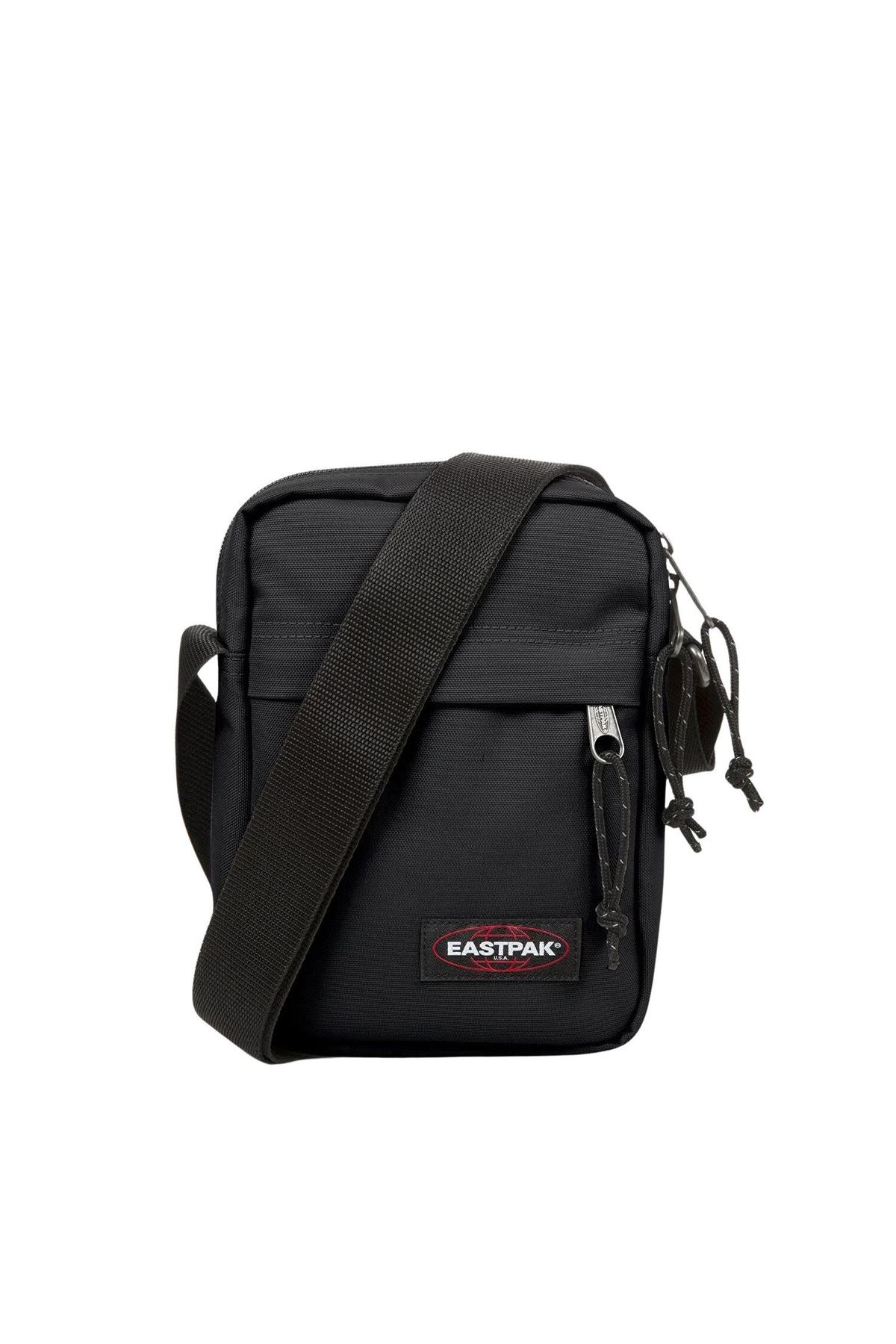 Eastpak-Η One Black Mini Messenger Bag Black EK045008 1