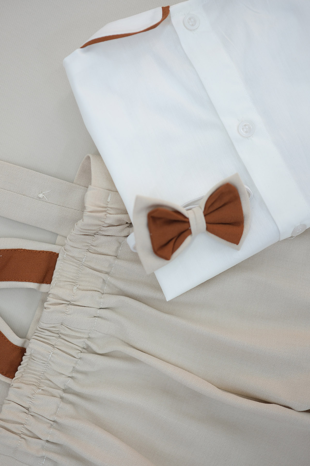 annerüyası BEBEK ASLAN BASKILI ŞORT SALOPET TAKIM fotoğrafı 5 (önizleme)