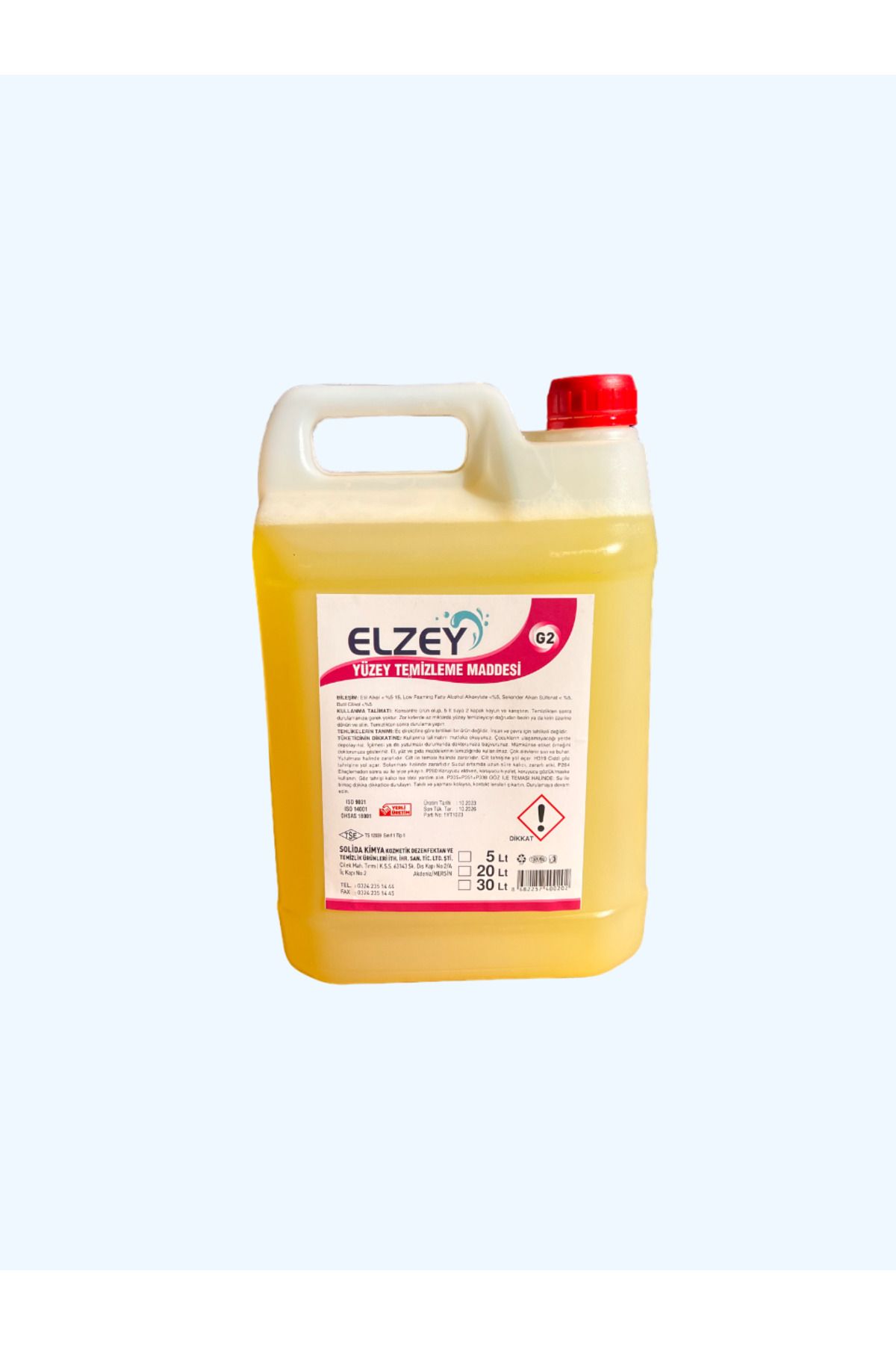 ELZEY Yüzey Temizleyici 5 lt