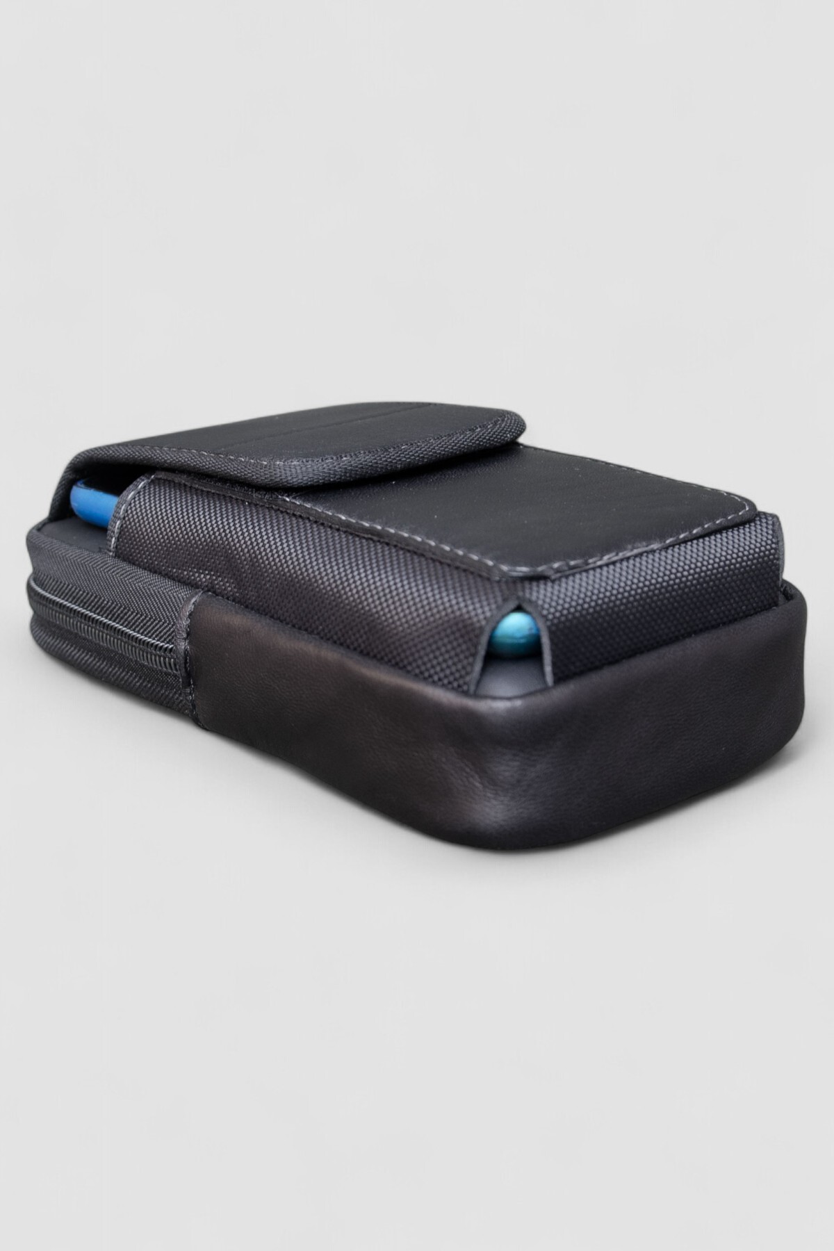 Lederax  Hakiki Deri Kemere Takılan Büyük Boy Bel Çantası LD514 - Görsel 8