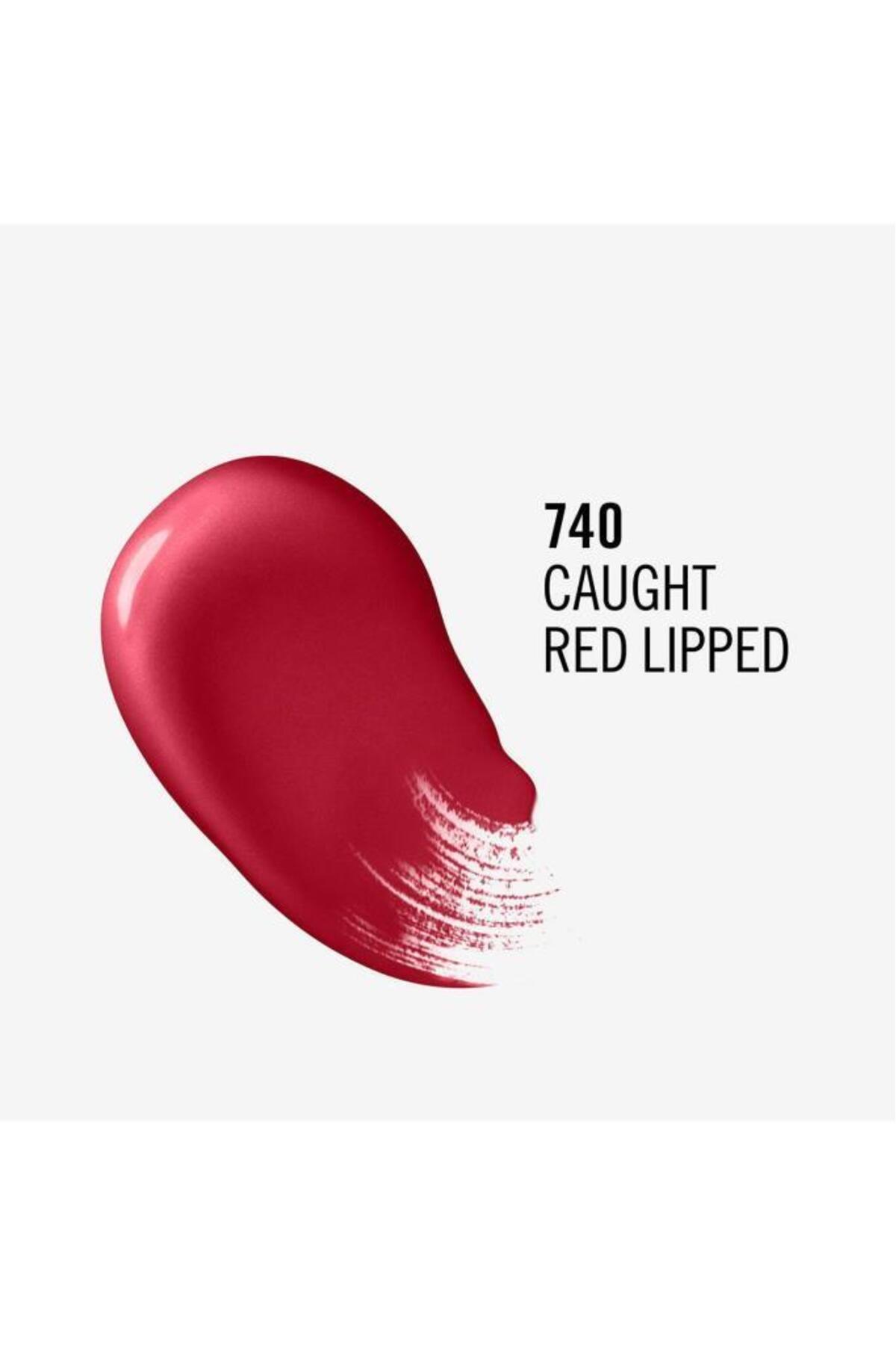 Provocalıps Lıkıt Ruj Caught Red Lıpped 740 — صورتی 99350208420-08 — تصویر 4 از 5