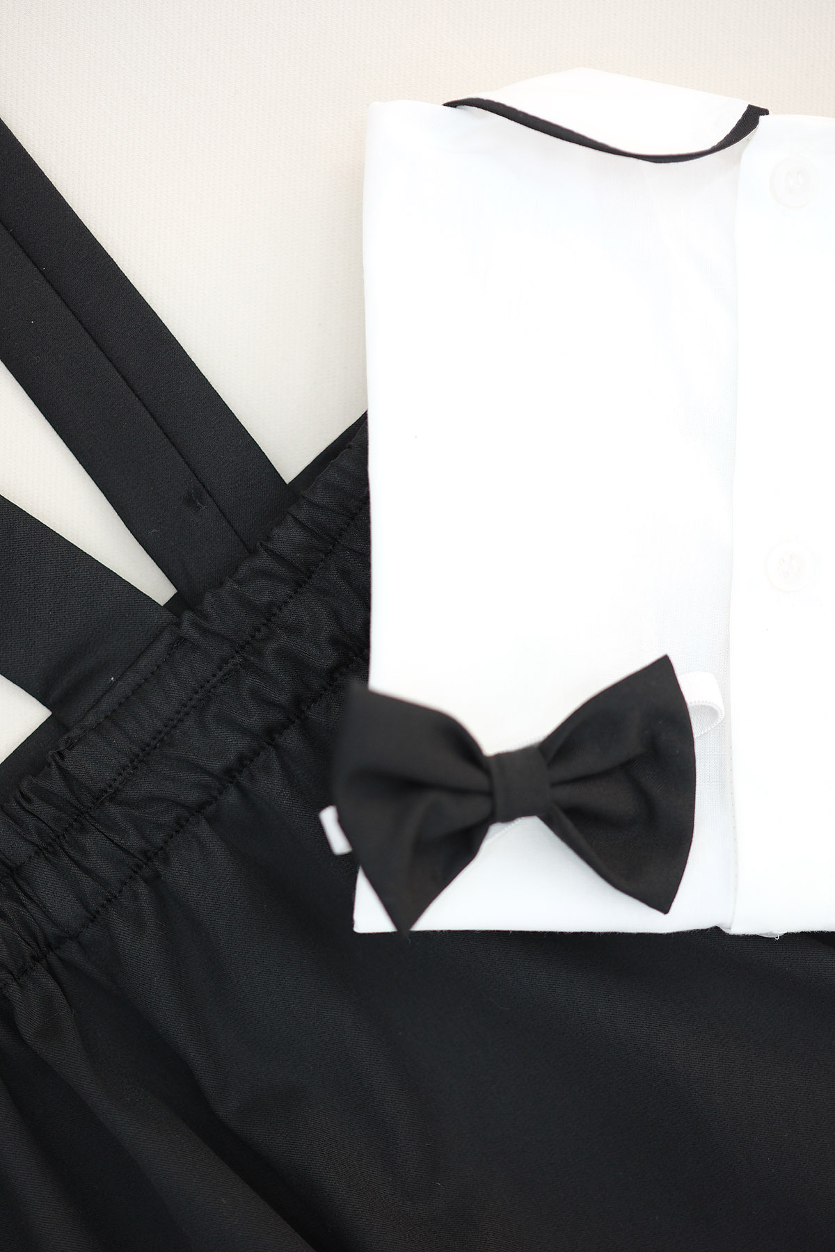 annerüyası PATRON BEBEK BASKILI ŞORT SALOPET TAKIM fotoğrafı 5 (önizleme)