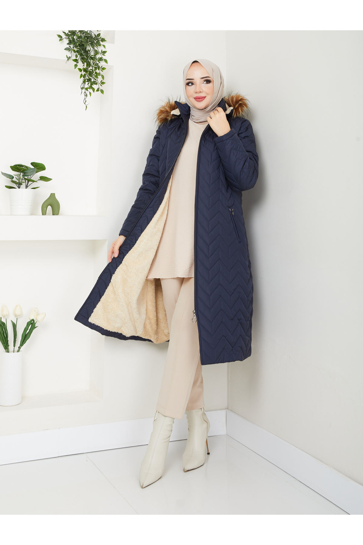 Kapitone Coat DKAP0002