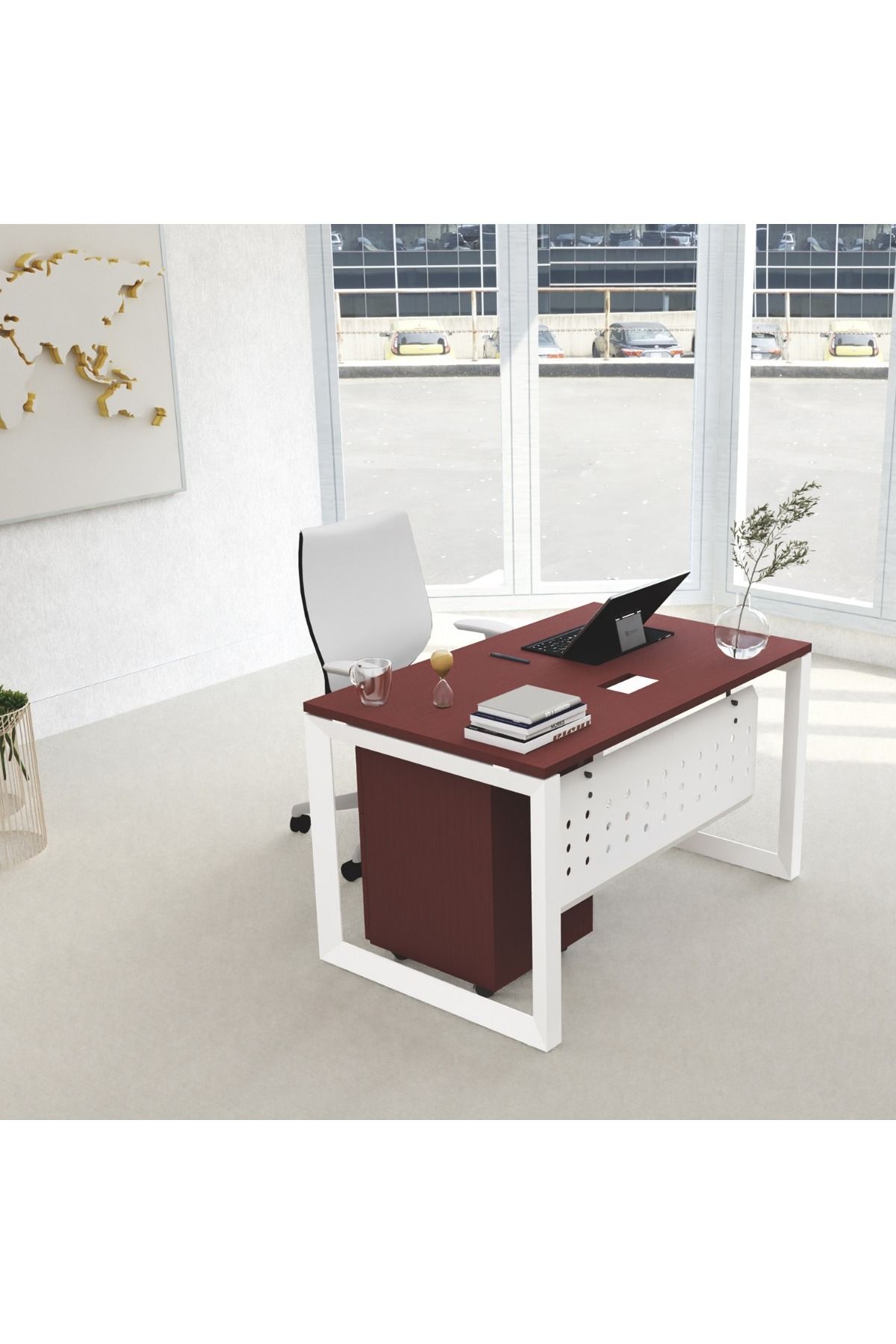 Mahmayi-Vorm 136-16 Apple Cherry Modern Workstation 2